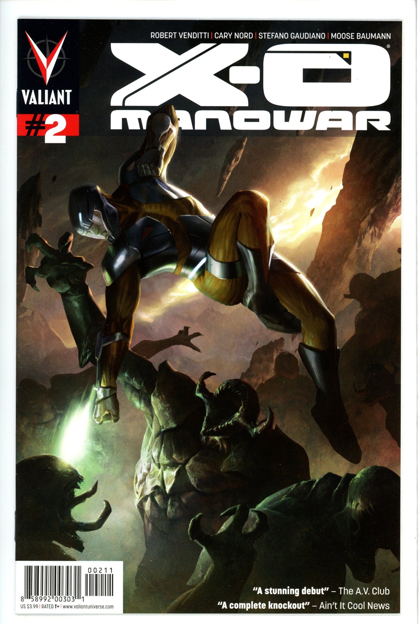 X-O Manowar Vol 3 2-Valiant Entertainment-CaptCan Comics Inc