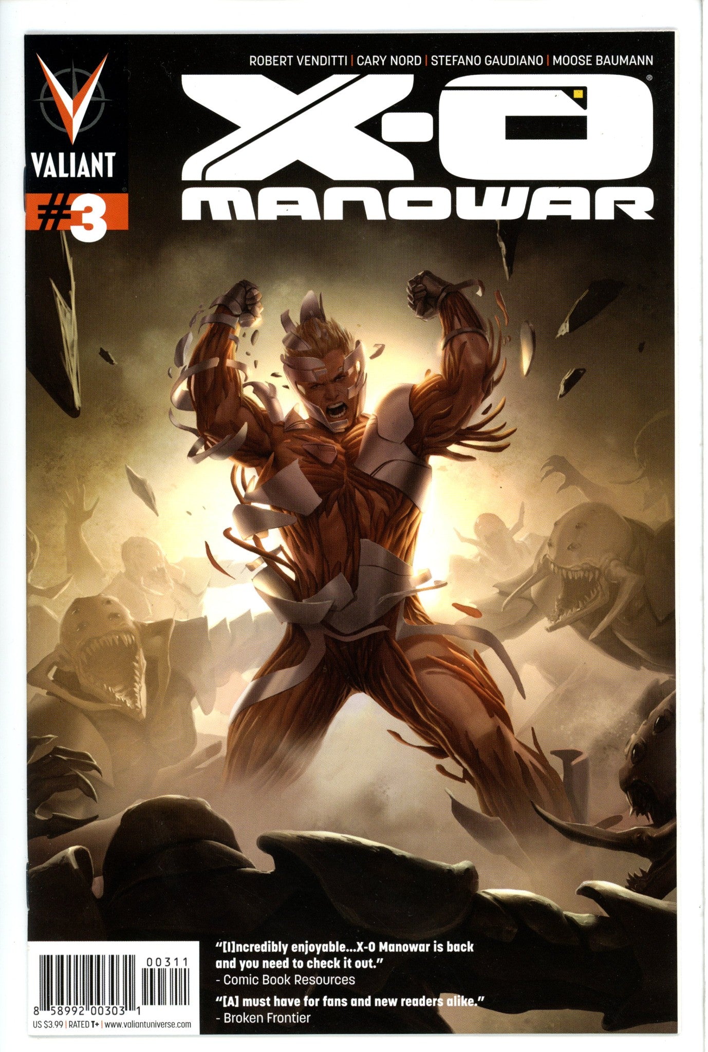 X-O Manowar Vol 3 3-Valiant Entertainment-CaptCan Comics Inc