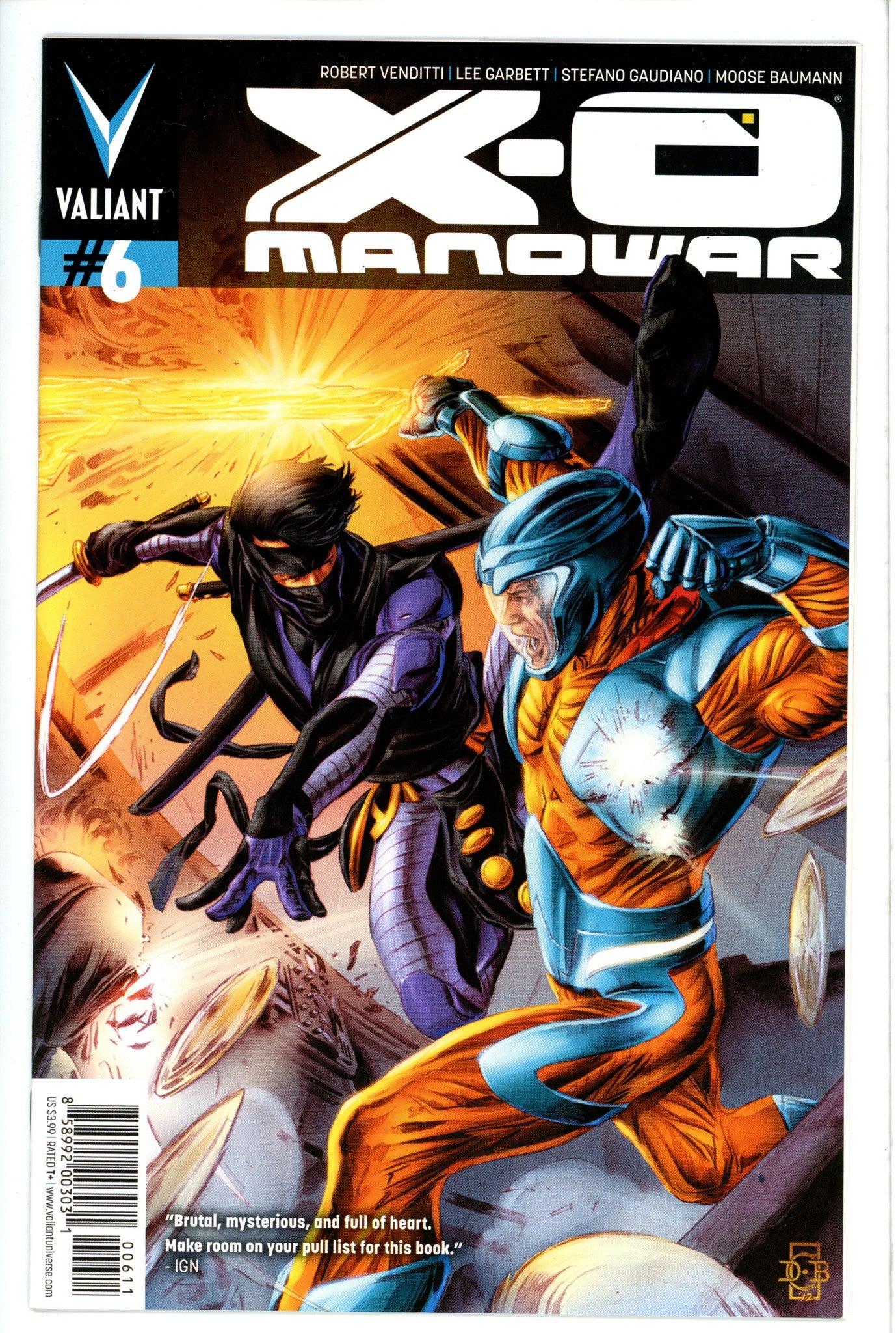 X-O Manowar Vol 3 6-Valiant Entertainment-CaptCan Comics Inc
