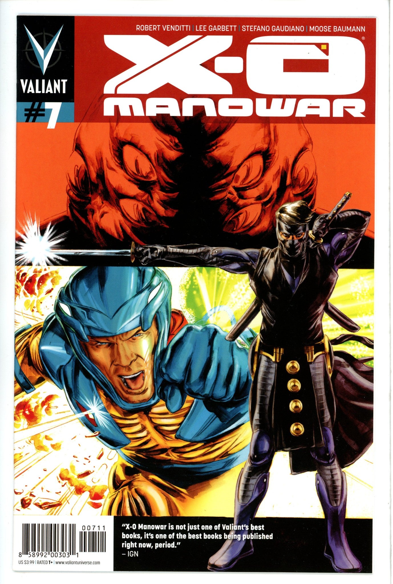 X-O Manowar Vol 3 7-Valiant Entertainment-CaptCan Comics Inc