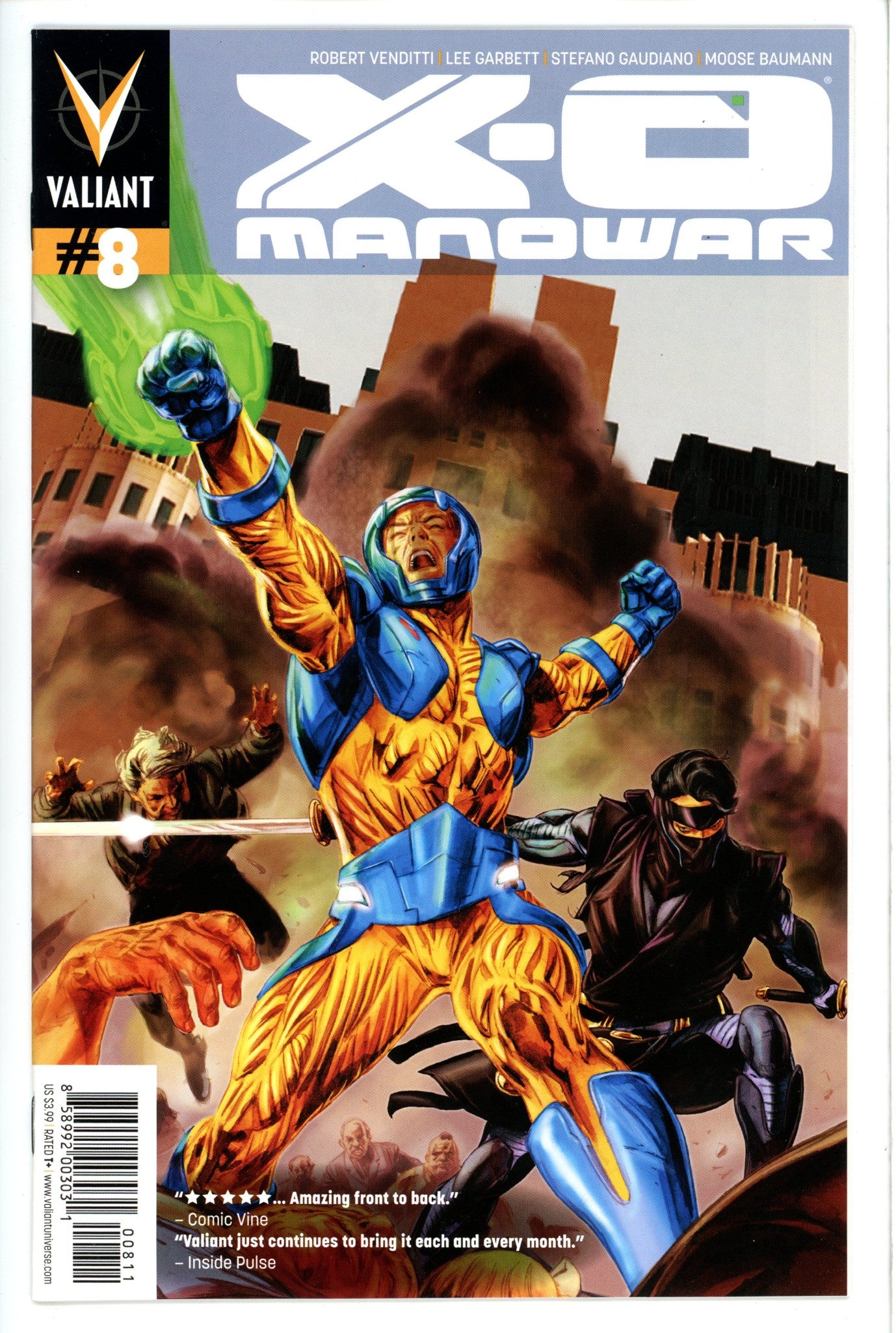 X-O Manowar Vol 3 8-Valiant Entertainment-CaptCan Comics Inc