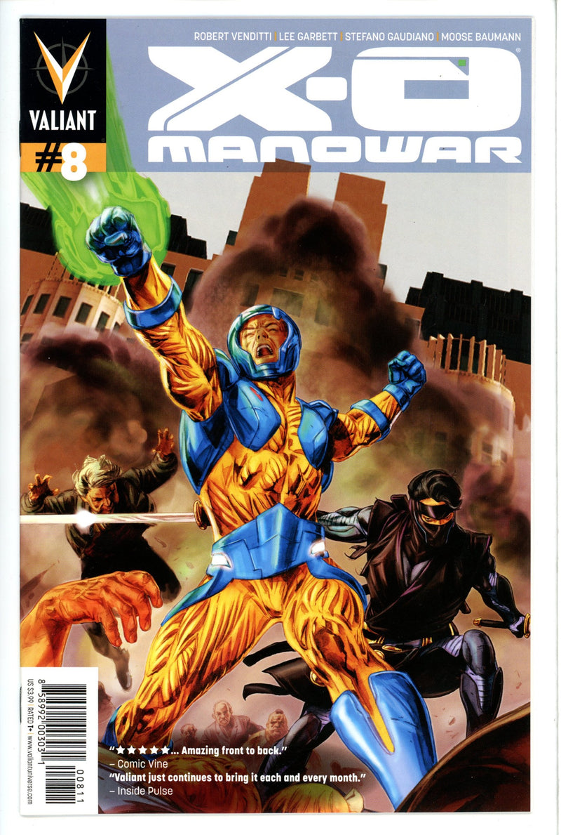 X-O Manowar Vol 3 8-Valiant Entertainment-CaptCan Comics Inc