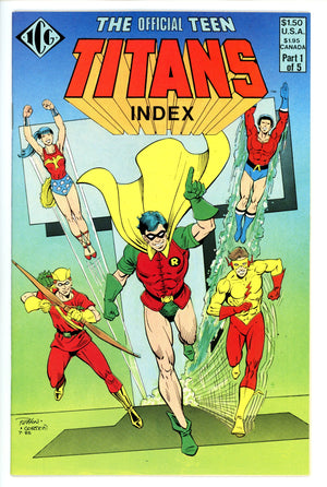 Official Teen Titans Index 1
