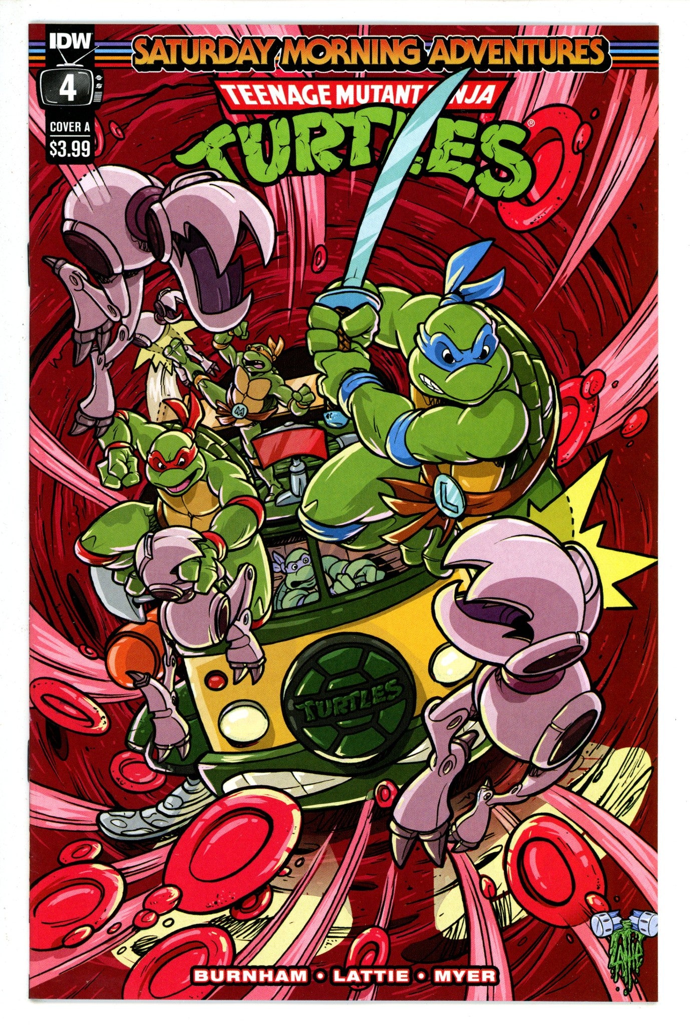 Teenage Mutant Ninja Turtles Saturday Morning Adventures 4 (1900)