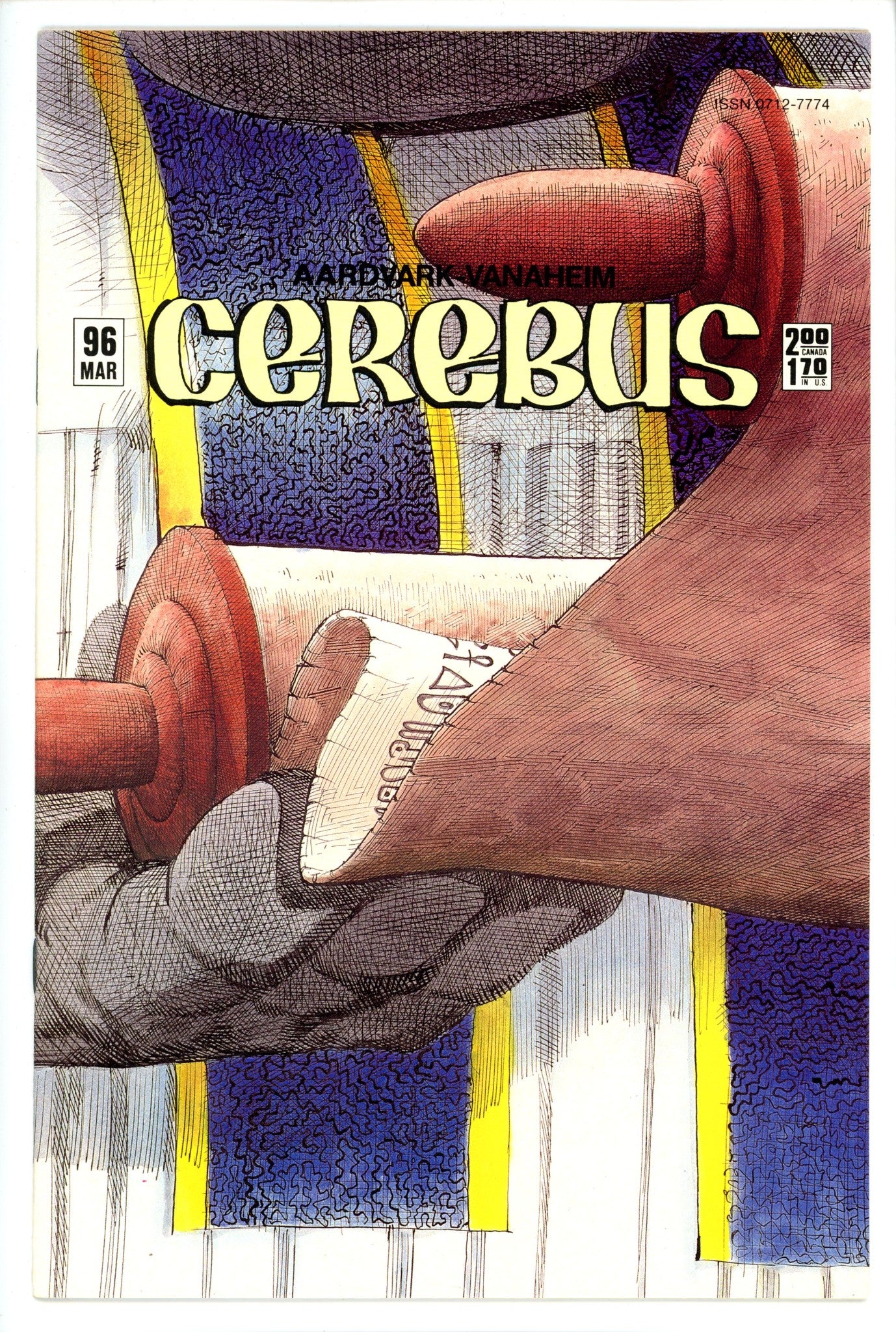 Cerebus 96-Aardvark-Vanaheim-CaptCan Comics Inc