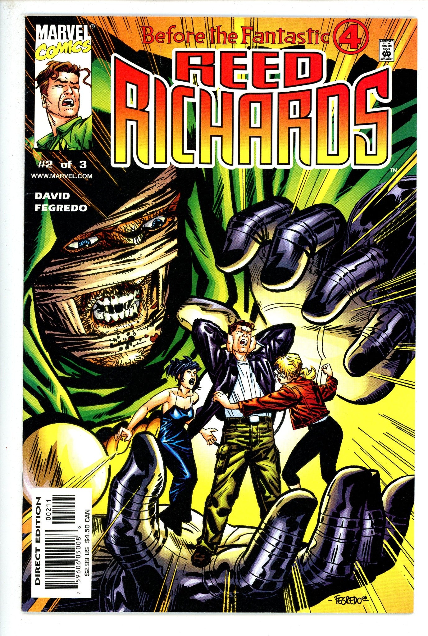 Before the Fantastic Four: Reed Richards 2-Marvel-CaptCan Comics Inc