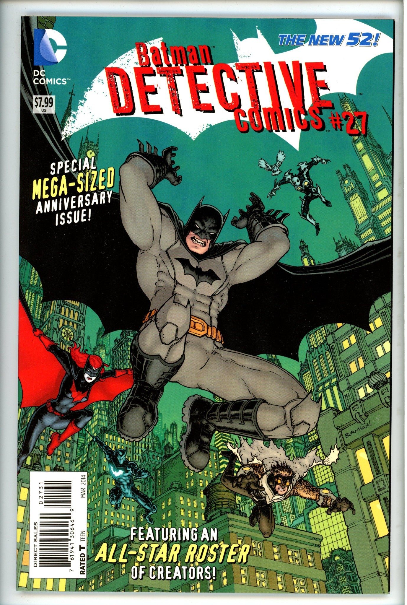 Detective Comics Vol 2 27 Burnham Variant-DC-CaptCan Comics Inc