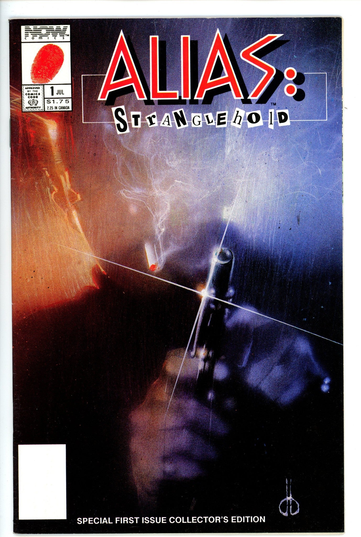 Alias Stranglehold 1-NOW Comics-CaptCan Comics Inc