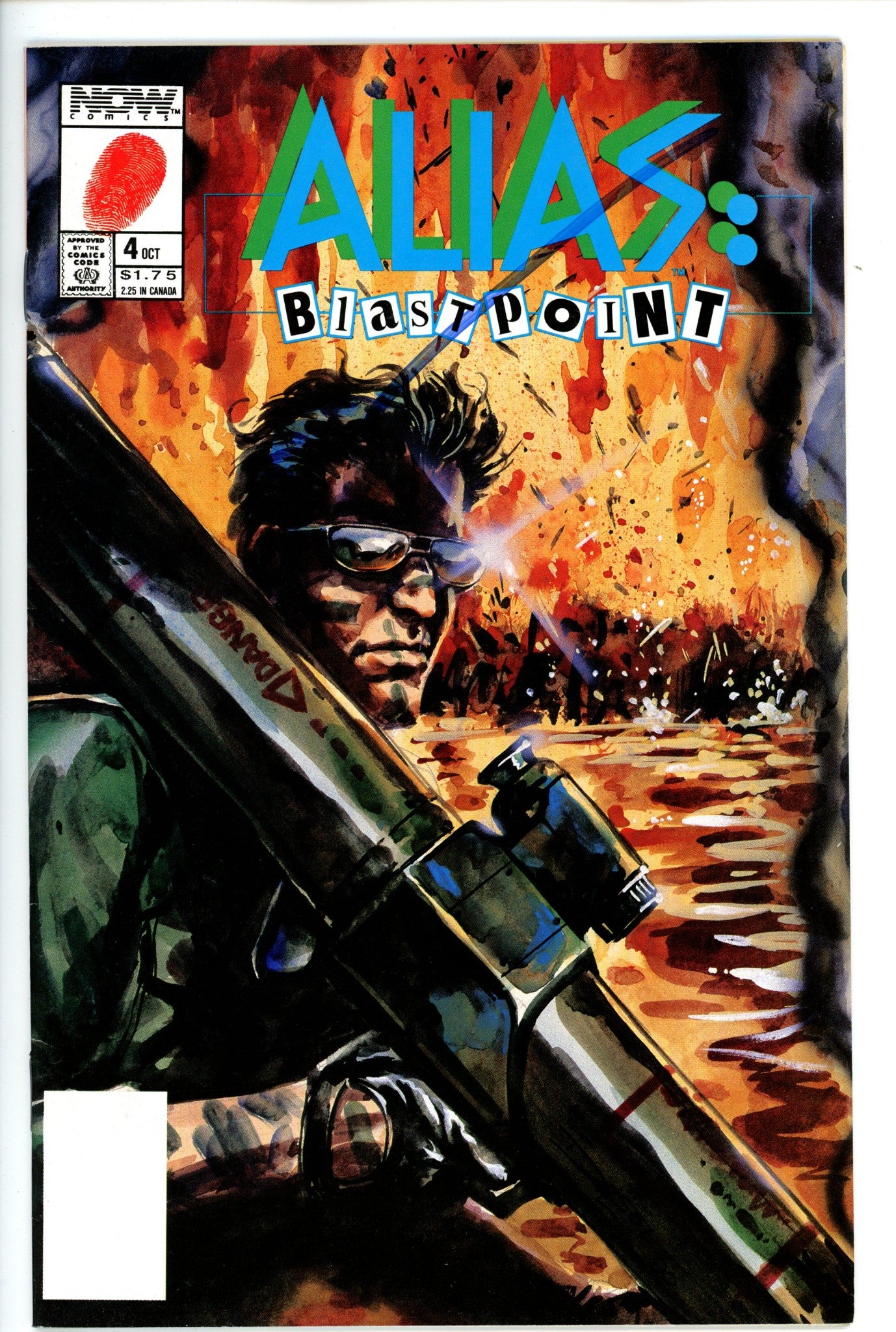 Alias Stranglehold 4-NOW Comics-CaptCan Comics Inc