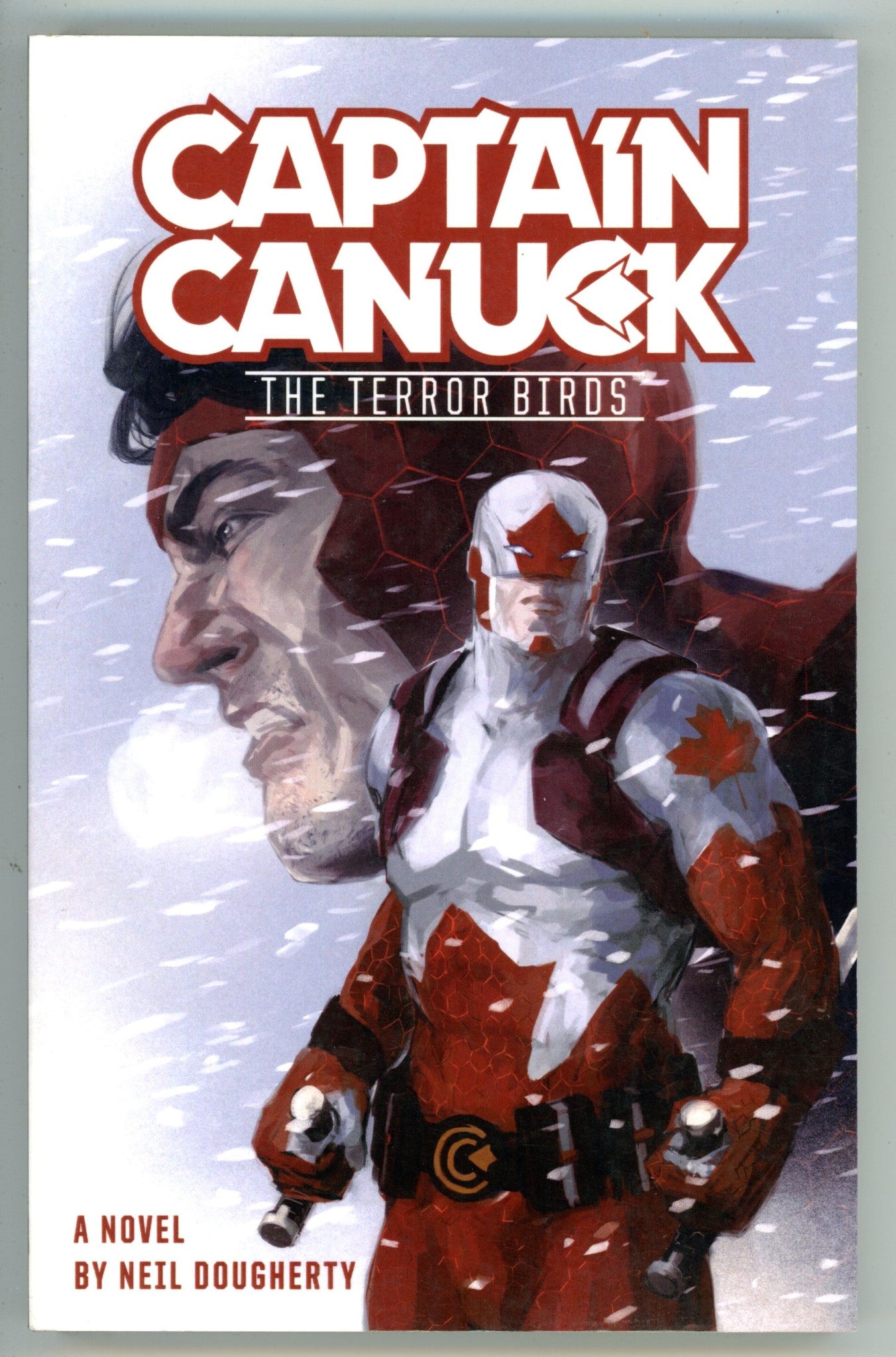 Captain Canuck The Terror Birds TPB Novel Signed Comely