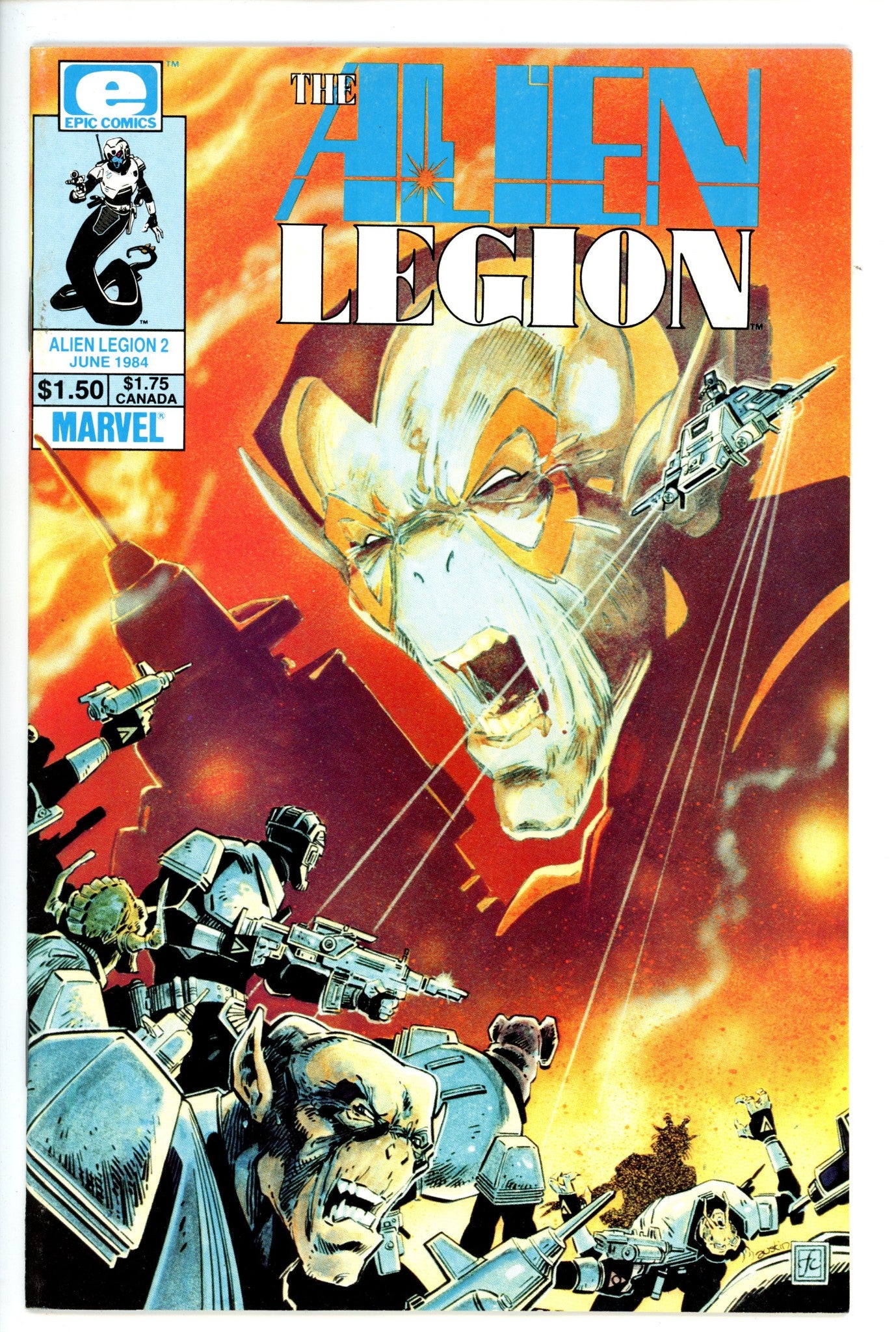 Alien Legion 2-Epic-CaptCan Comics Inc