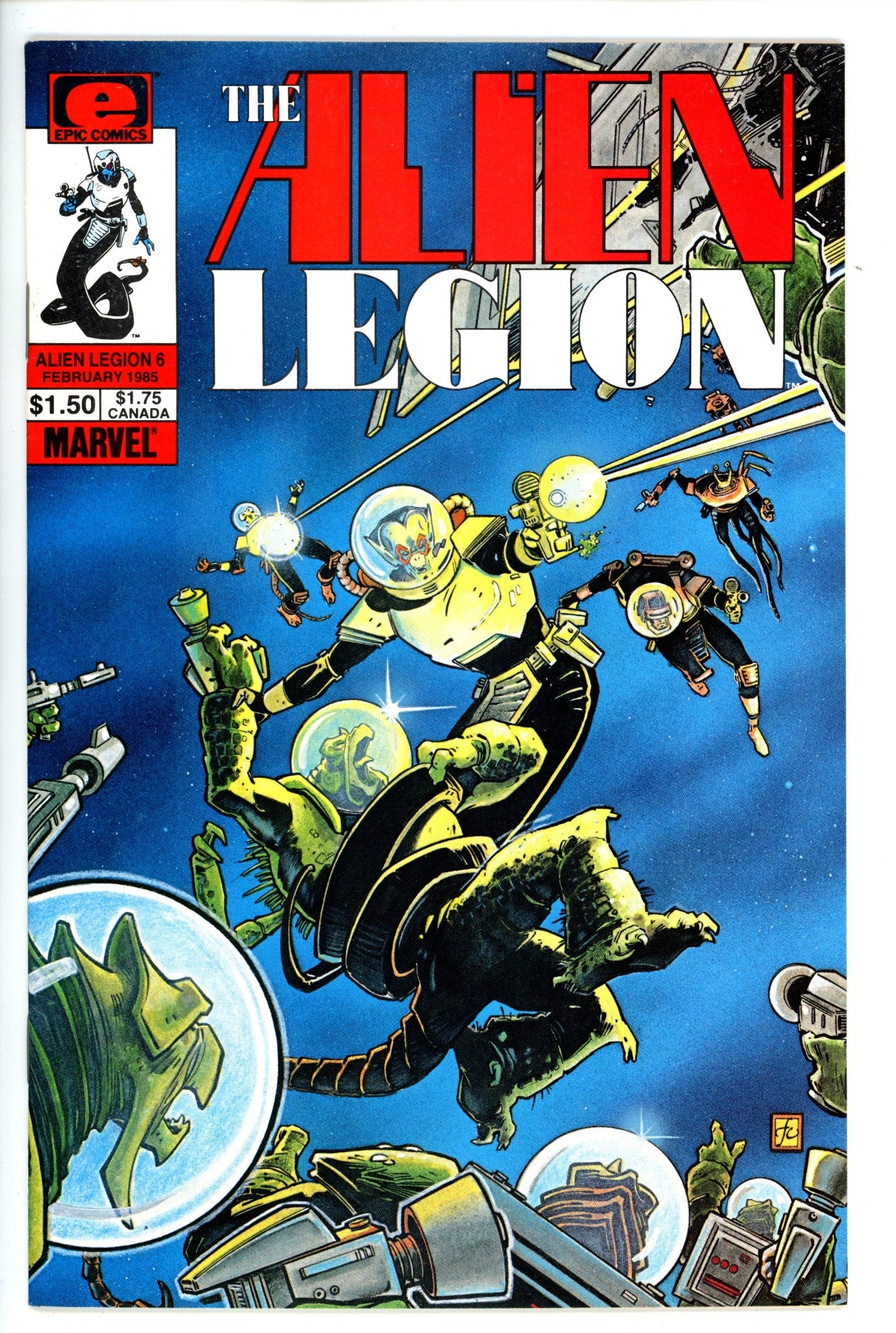Alien Legion 6-Epic-CaptCan Comics Inc