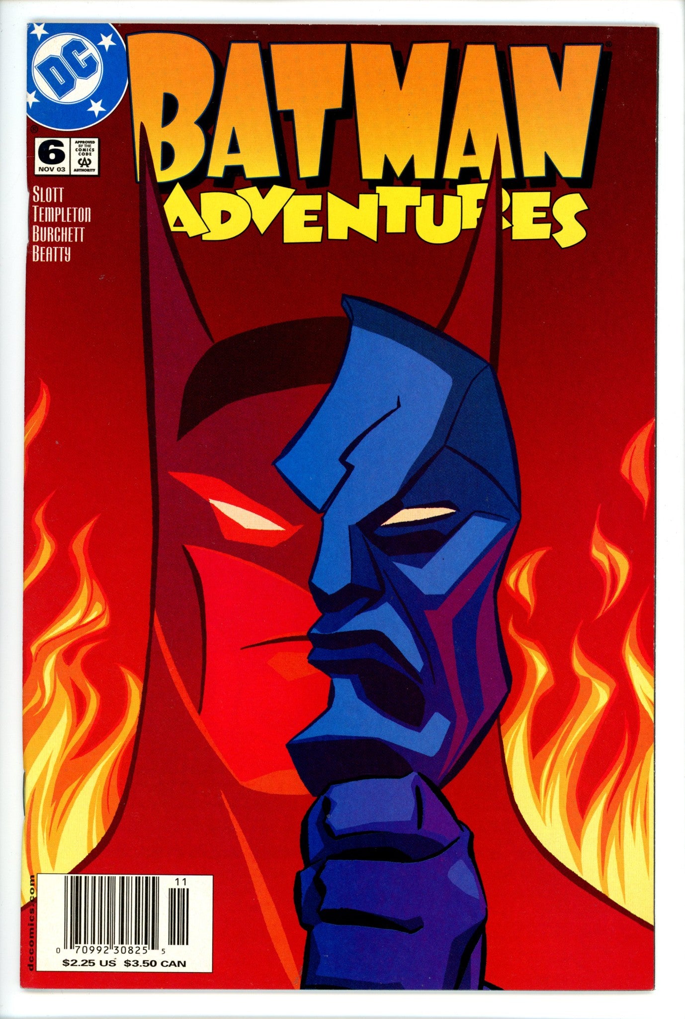 Batman Adventures Vol 2 6 Newsstand VF+-DC-CaptCan Comics Inc