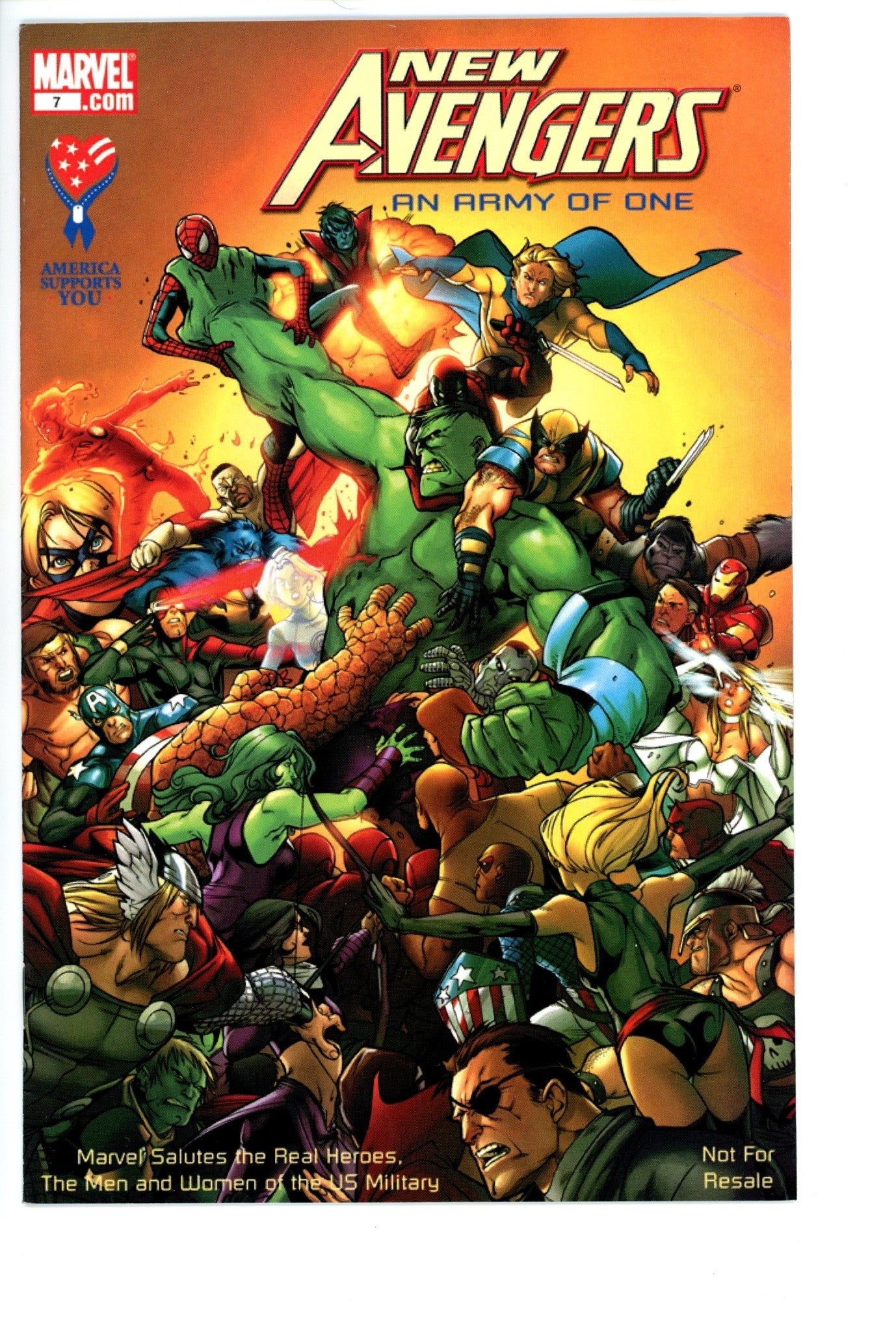 New Avengers Army of One-Marvel-CaptCan Comics Inc