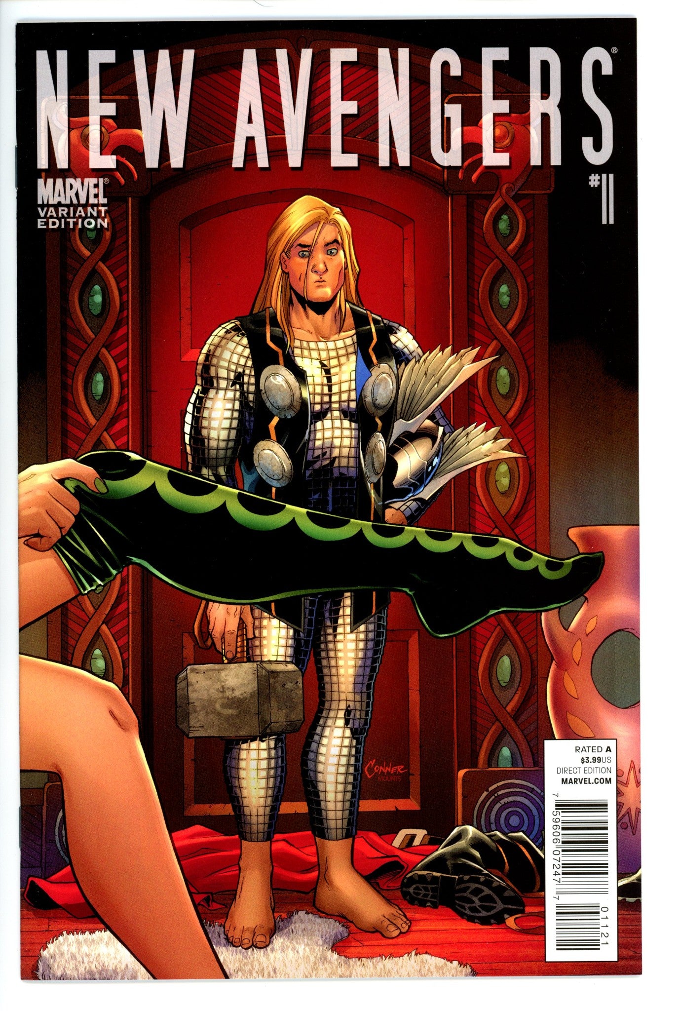New Avengers Vol 2 11 Variant-Marvel-CaptCan Comics Inc