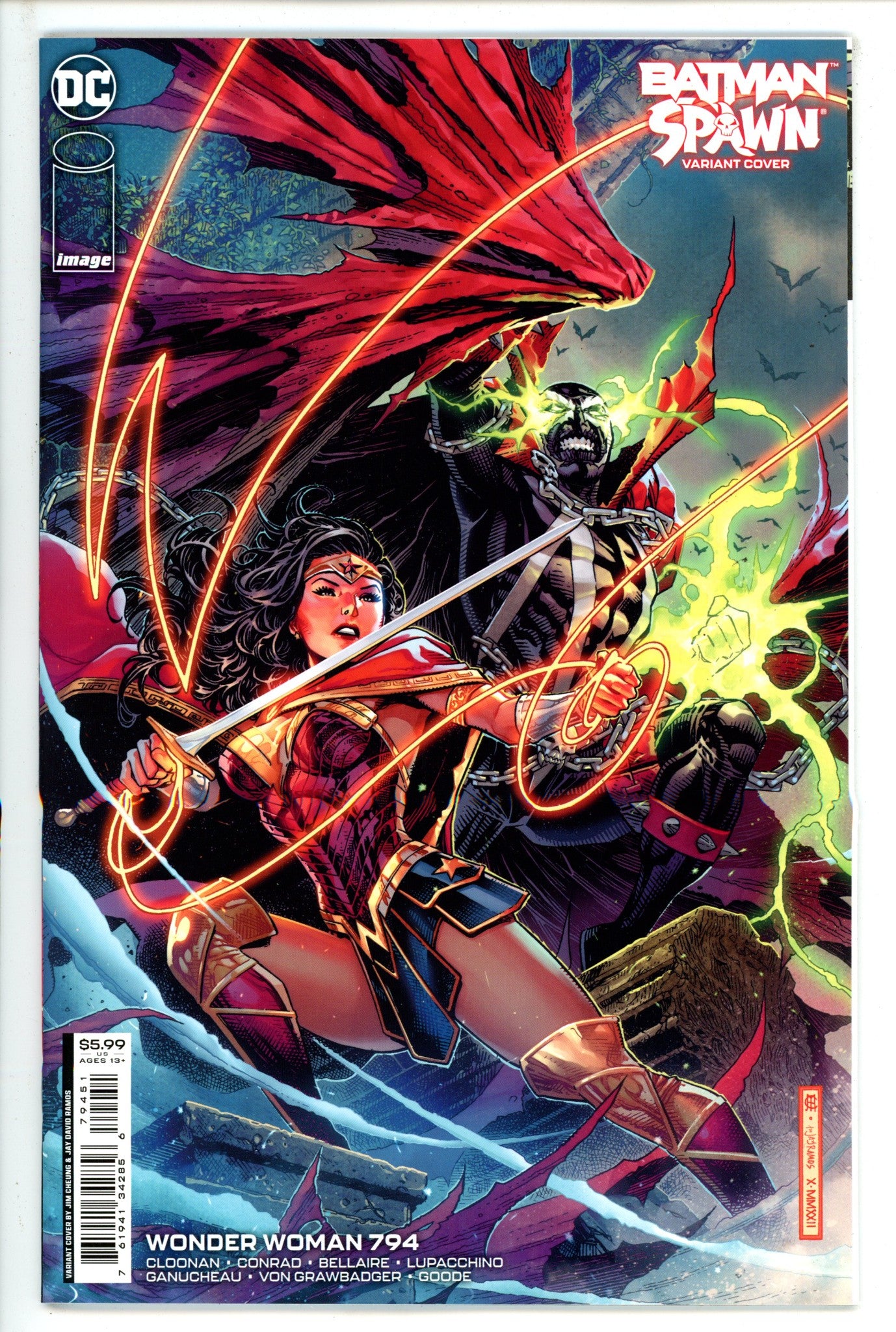 Wonder Woman Vol 5 794 Cheung Spawn Variant (2022)