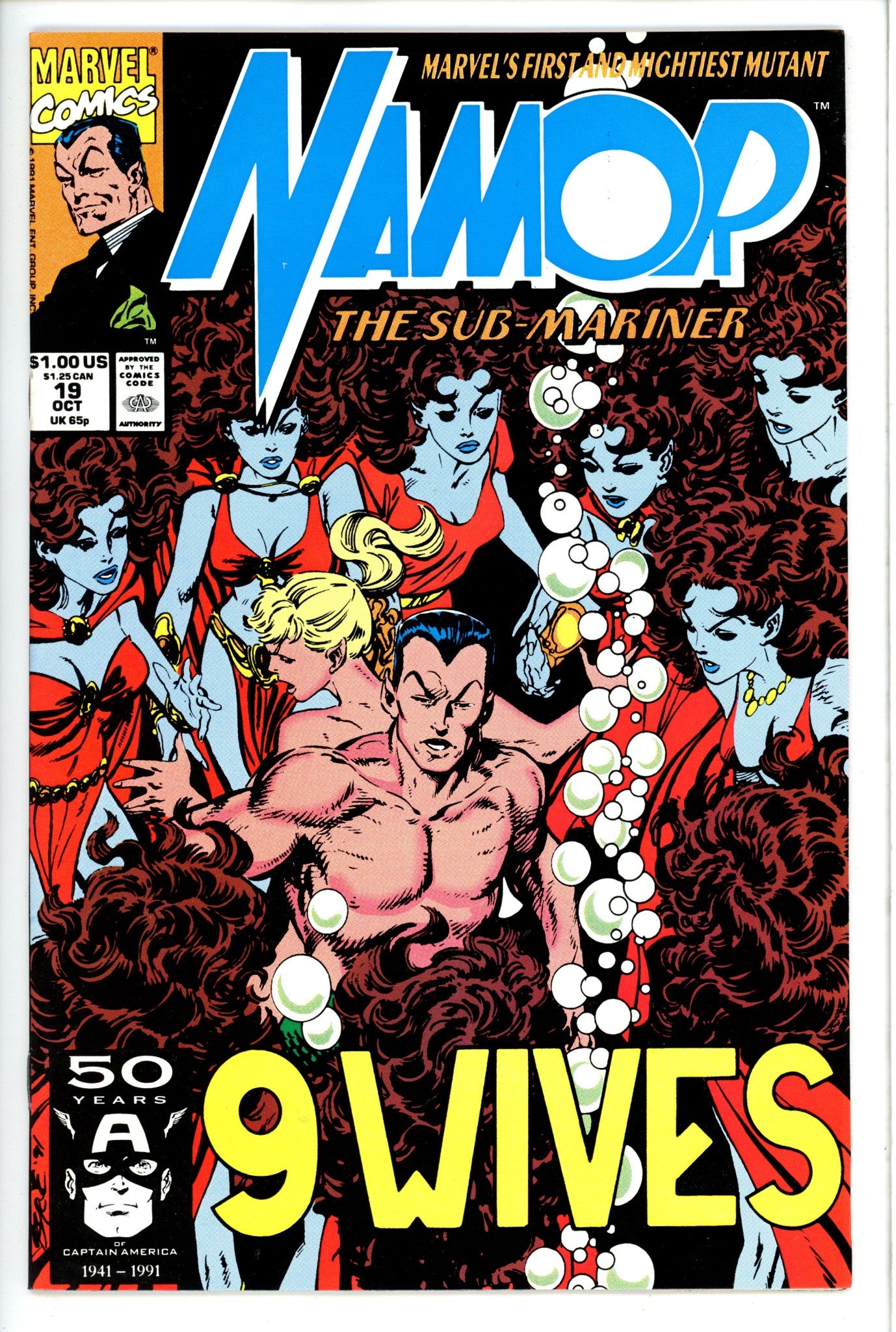 Namor, the Sub-Mariner 19-Marvel-CaptCan Comics Inc