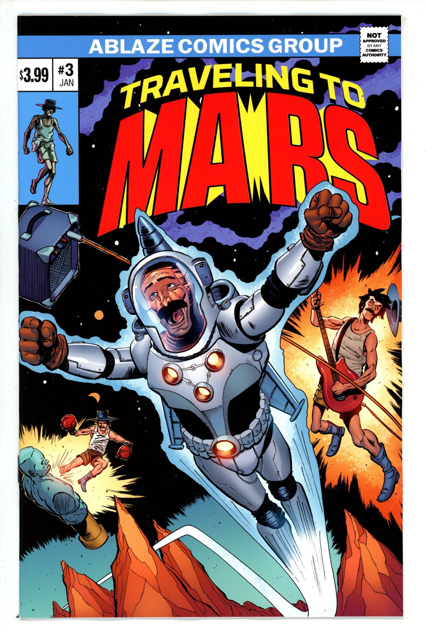 Traveling To Mars 3 Mckee Homage Variant (1900)
