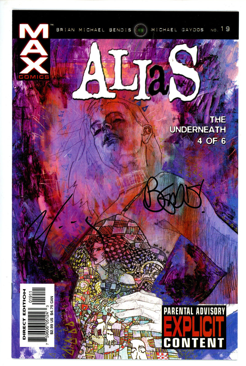 Alias  19 Signed Bendis, Mack