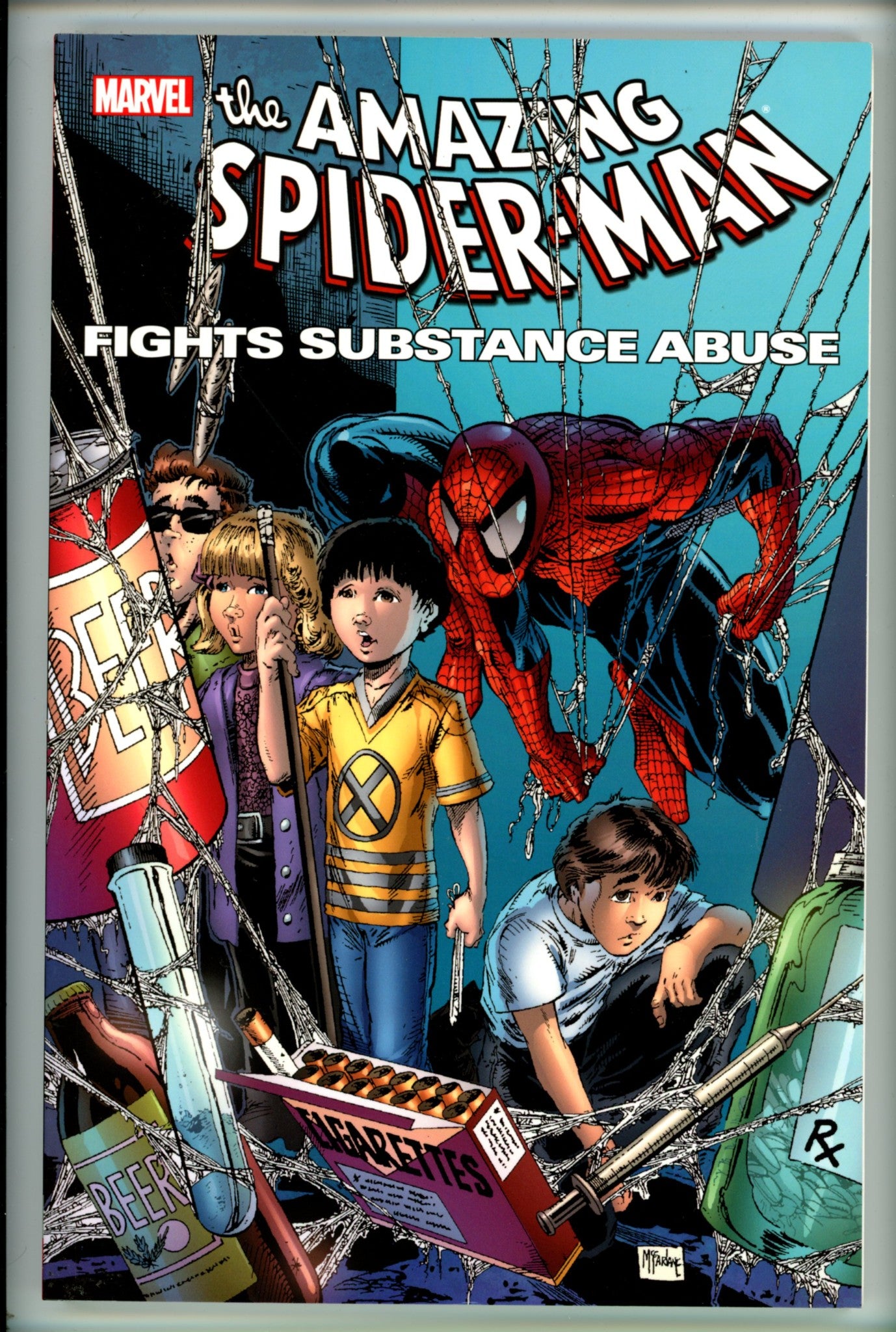 Amazing Spider-Man Fights Substance Abuse