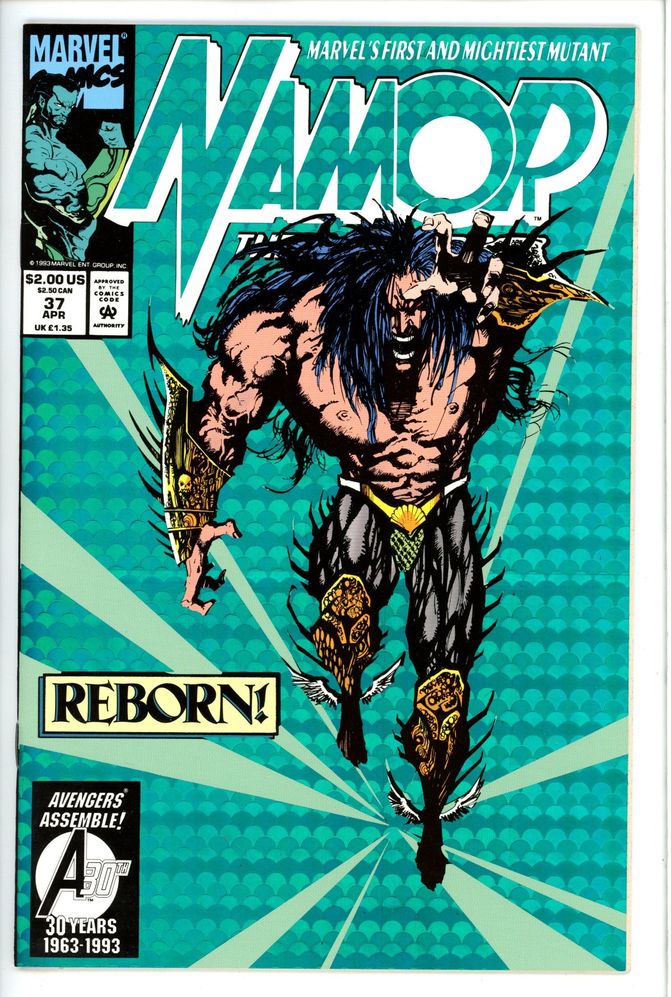 Namor, the Sub-Mariner 37-Marvel-CaptCan Comics Inc