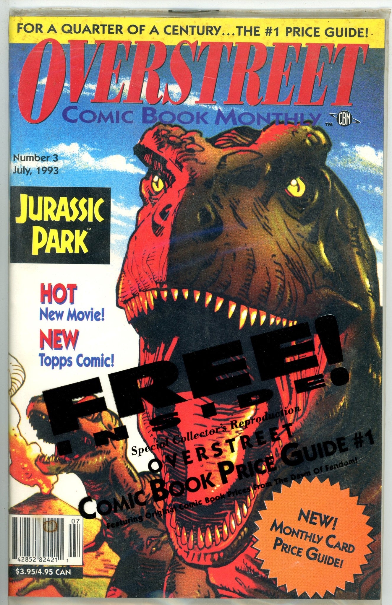 Overstreet Comic Book Monthly Vol 3 Sealed Magazine