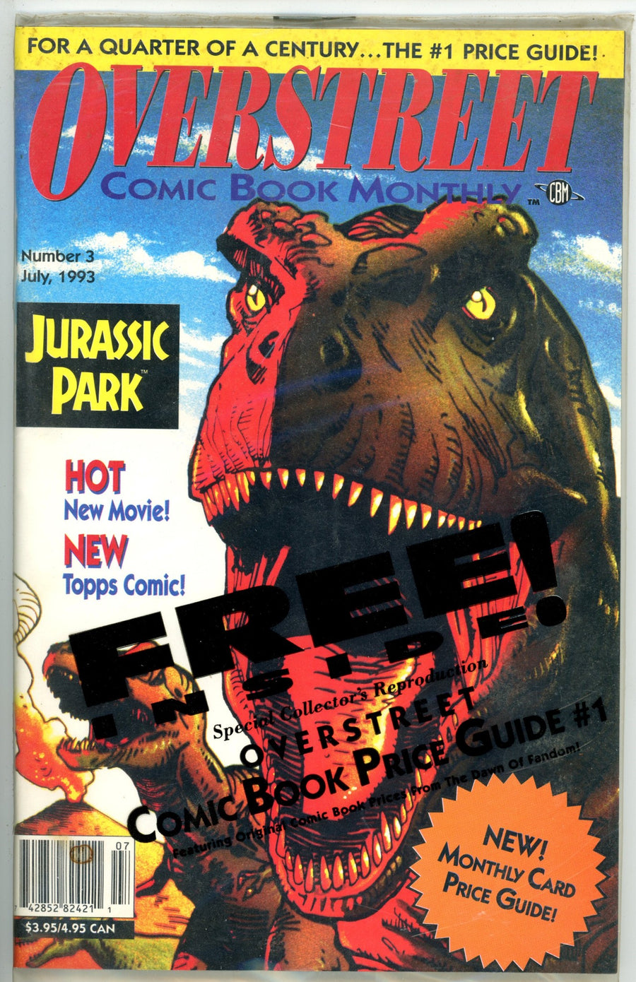 Overstreet Comic Book Monthly Vol 3 Sealed Magazine