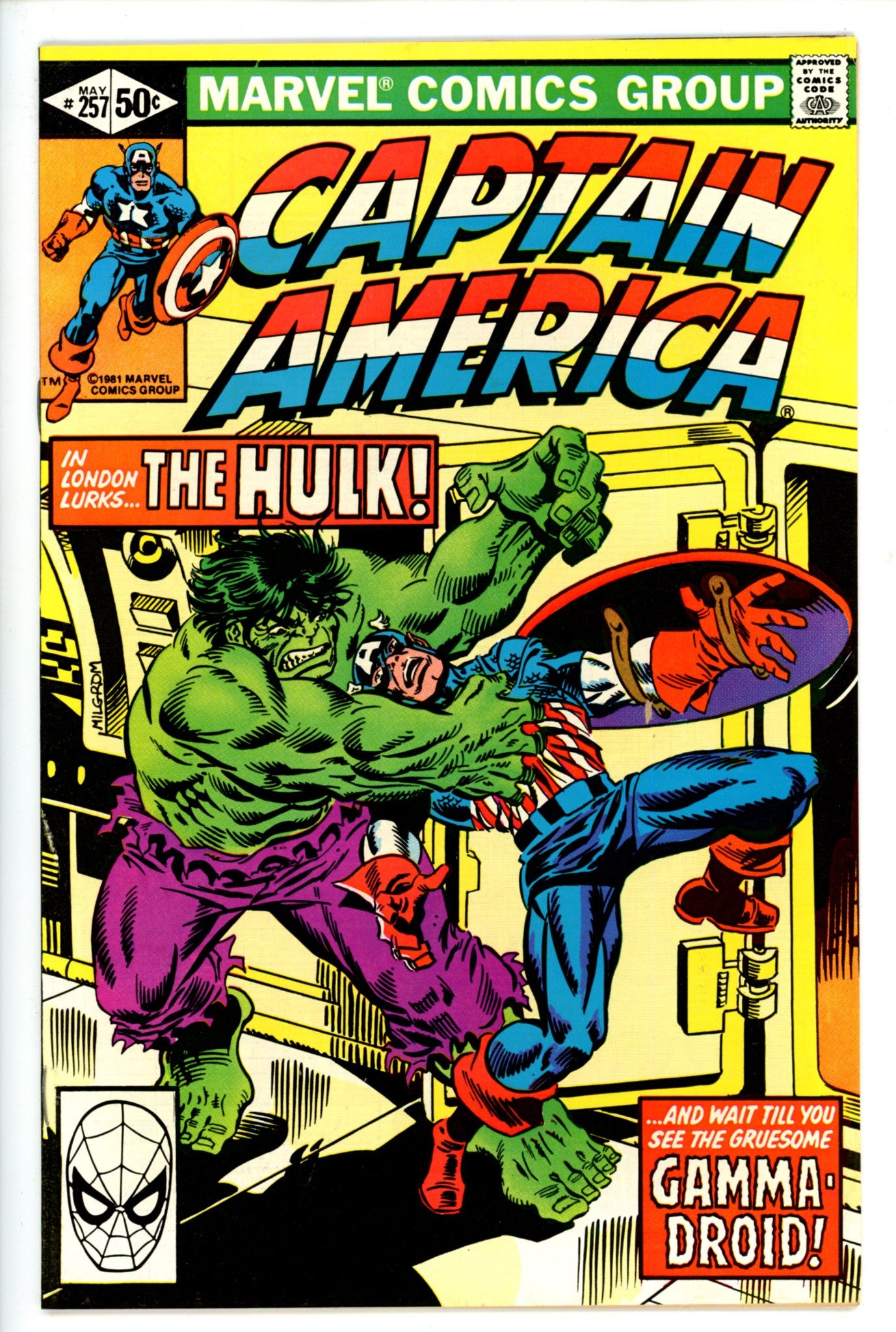 Captain America Vol 1 257