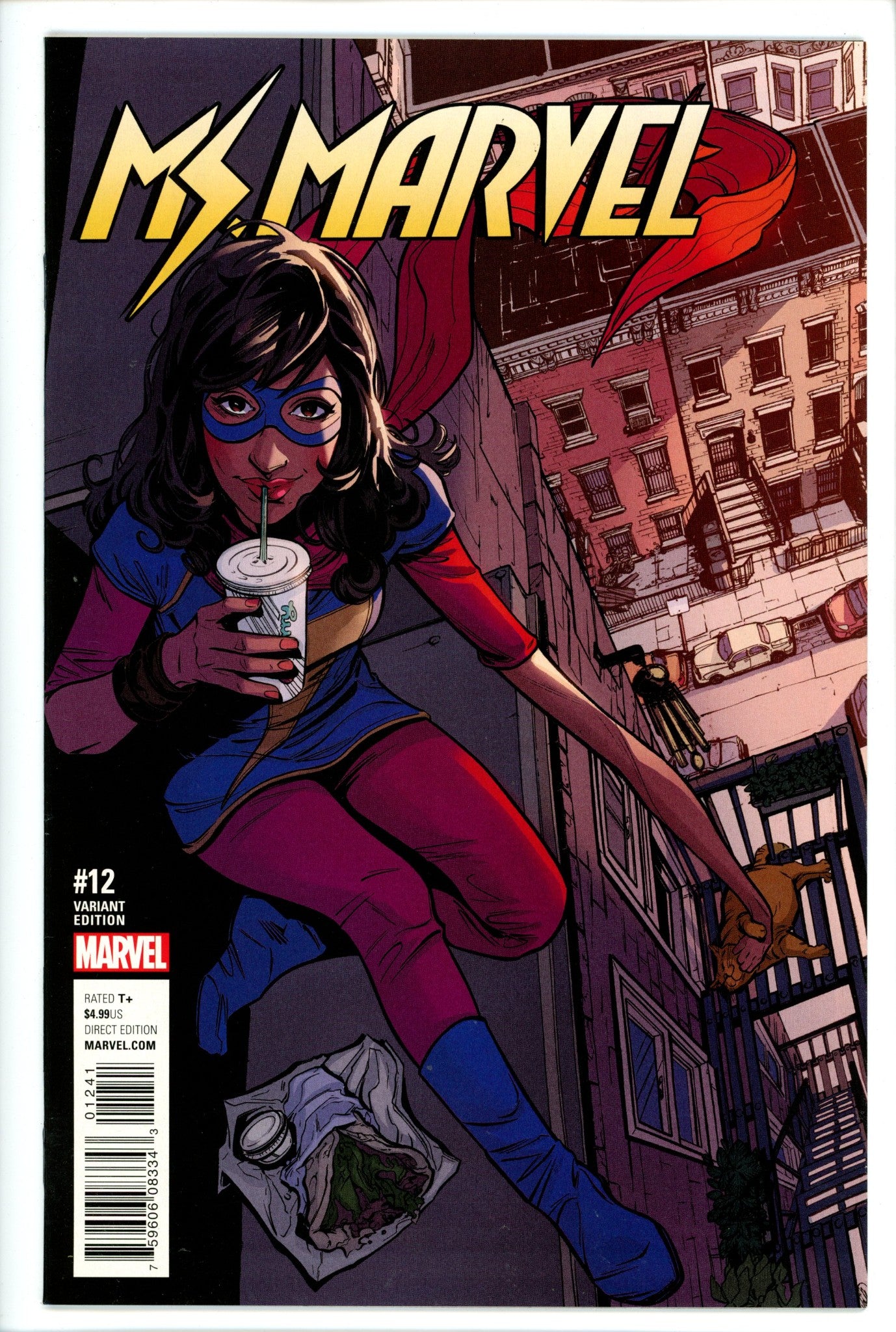 Ms. Marvel Vol 4 12 Jones Variant VF/NM-Marvel-CaptCan Comics Inc