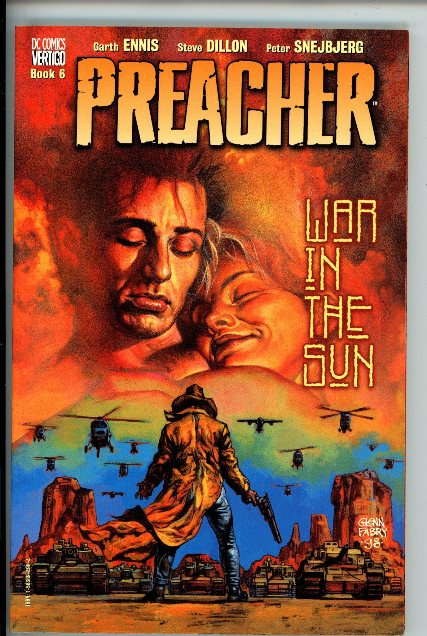 Preacher Vol 6 War in the Sun TPB 1st Print