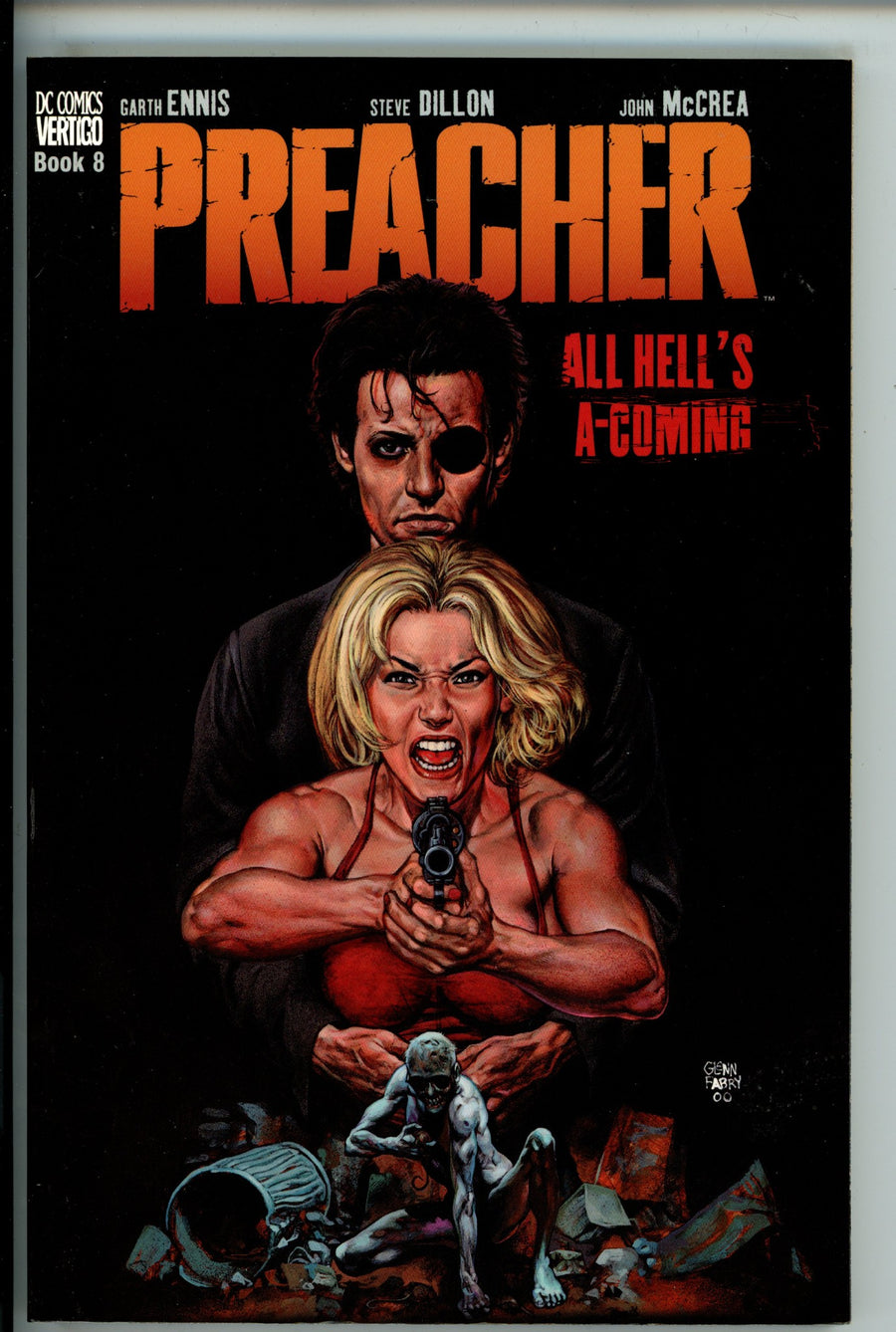 Preacher Vol 8 All Hell's A-Coming TPB 1st Print