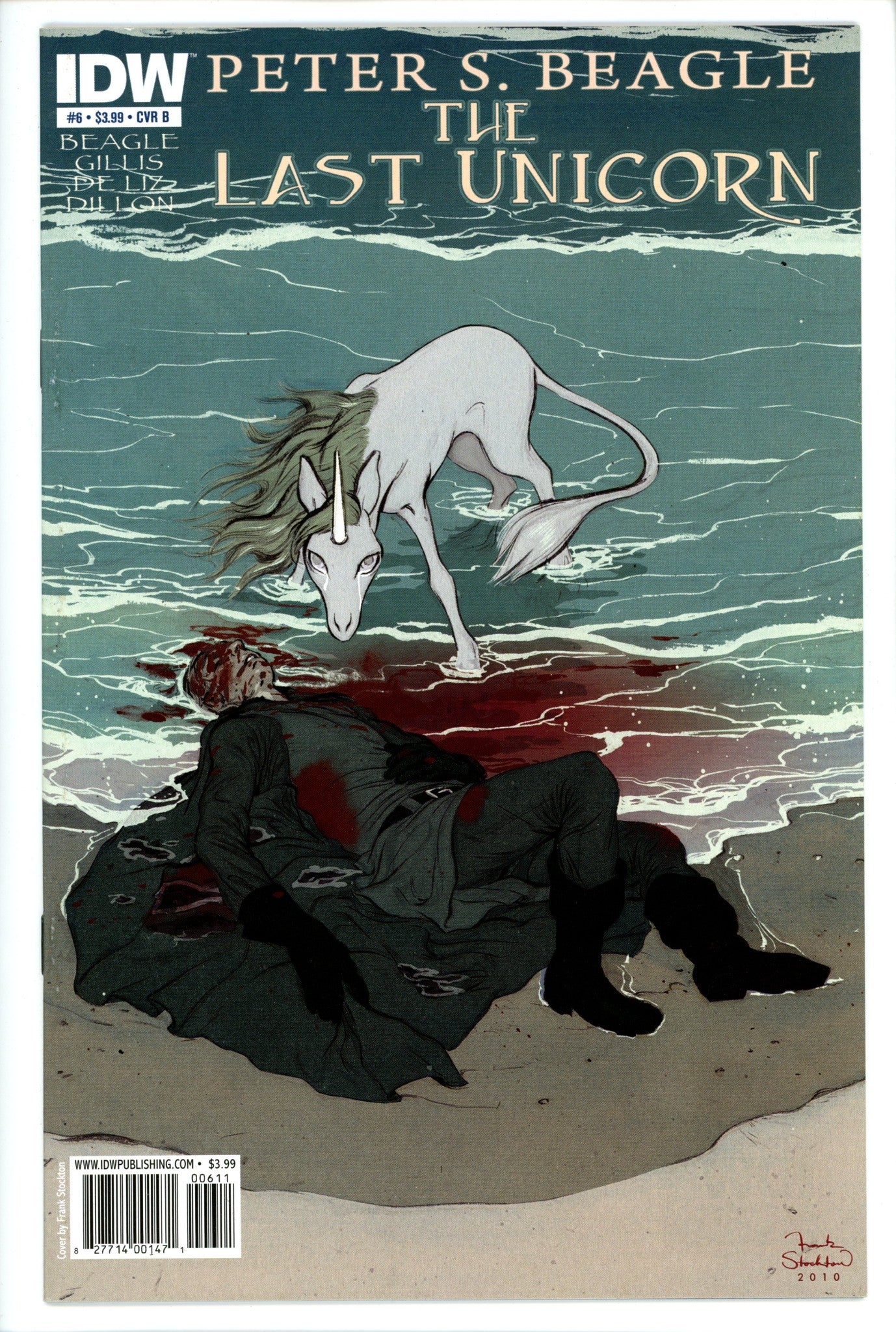 The Last Unicorn 6 Stockton Variant VF+-Dark Horse-CaptCan Comics Inc