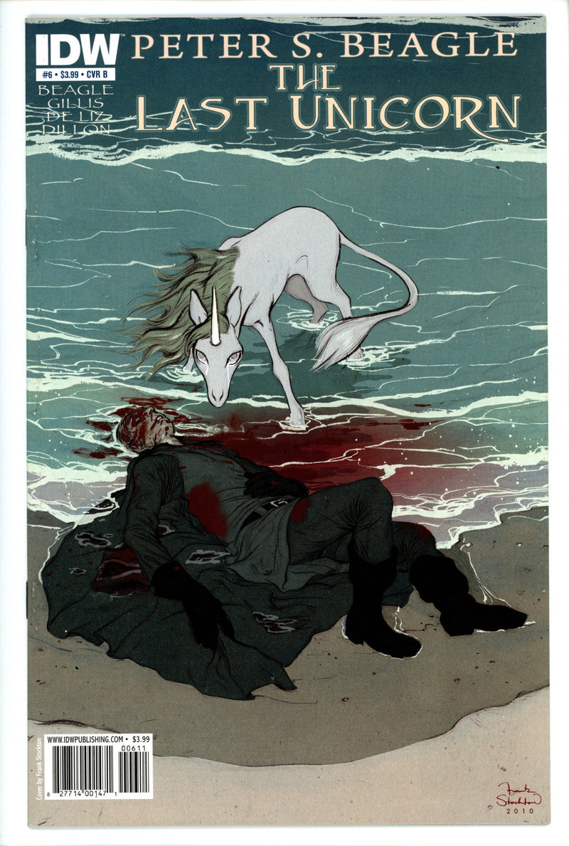 The Last Unicorn 6 Stockton Variant VF+-Dark Horse-CaptCan Comics Inc