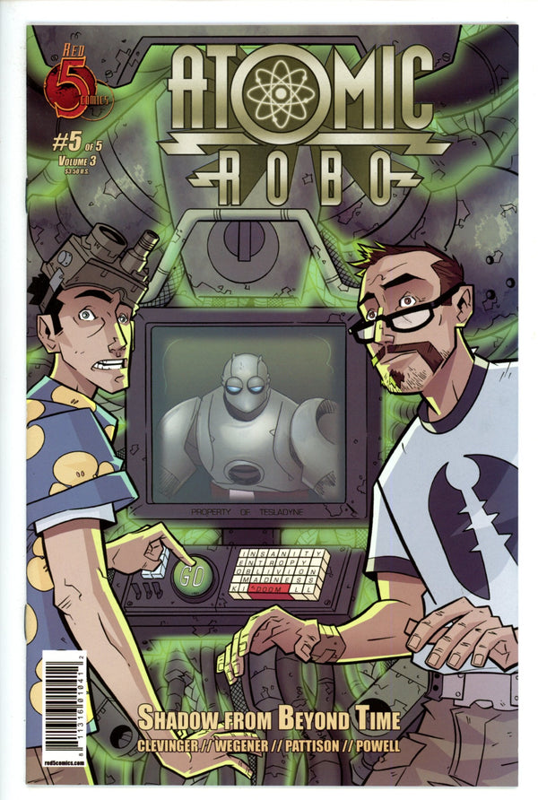 Atomic Robo Shadow from Beyond Time 5