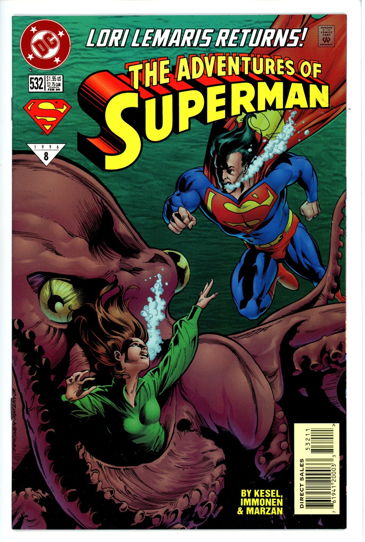 Adventures of Superman 532-DC-CaptCan Comics Inc
