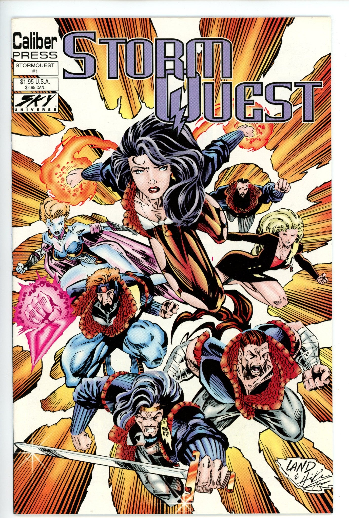 Stormquest 1-Caliber Press-CaptCan Comics Inc