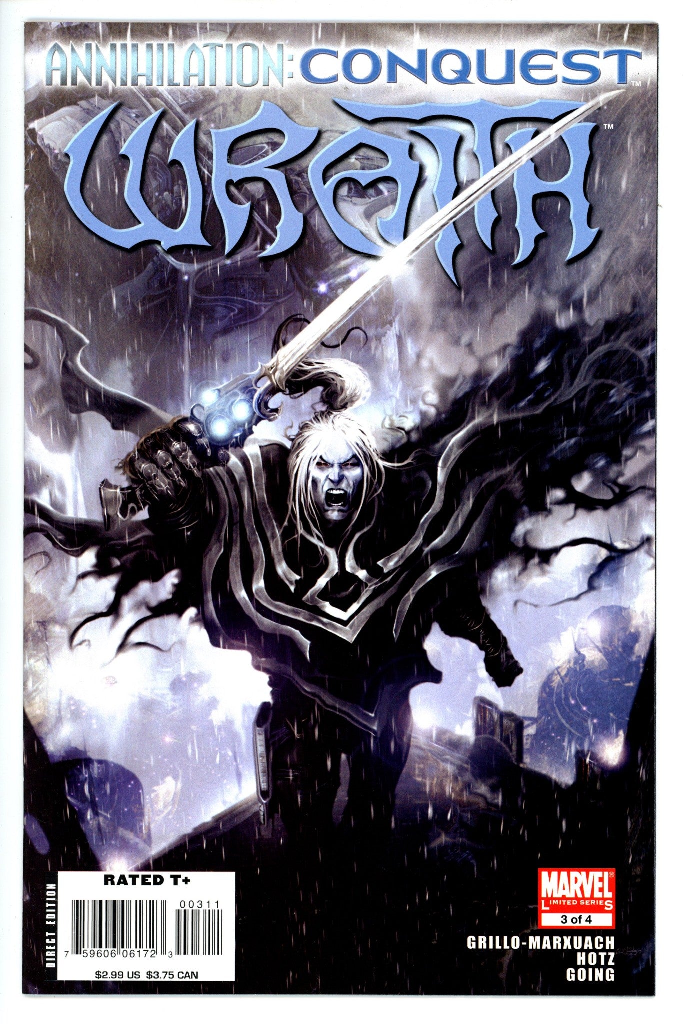 Annihilation Conquest Wraith 3 VF/NM-Marvel-CaptCan Comics Inc