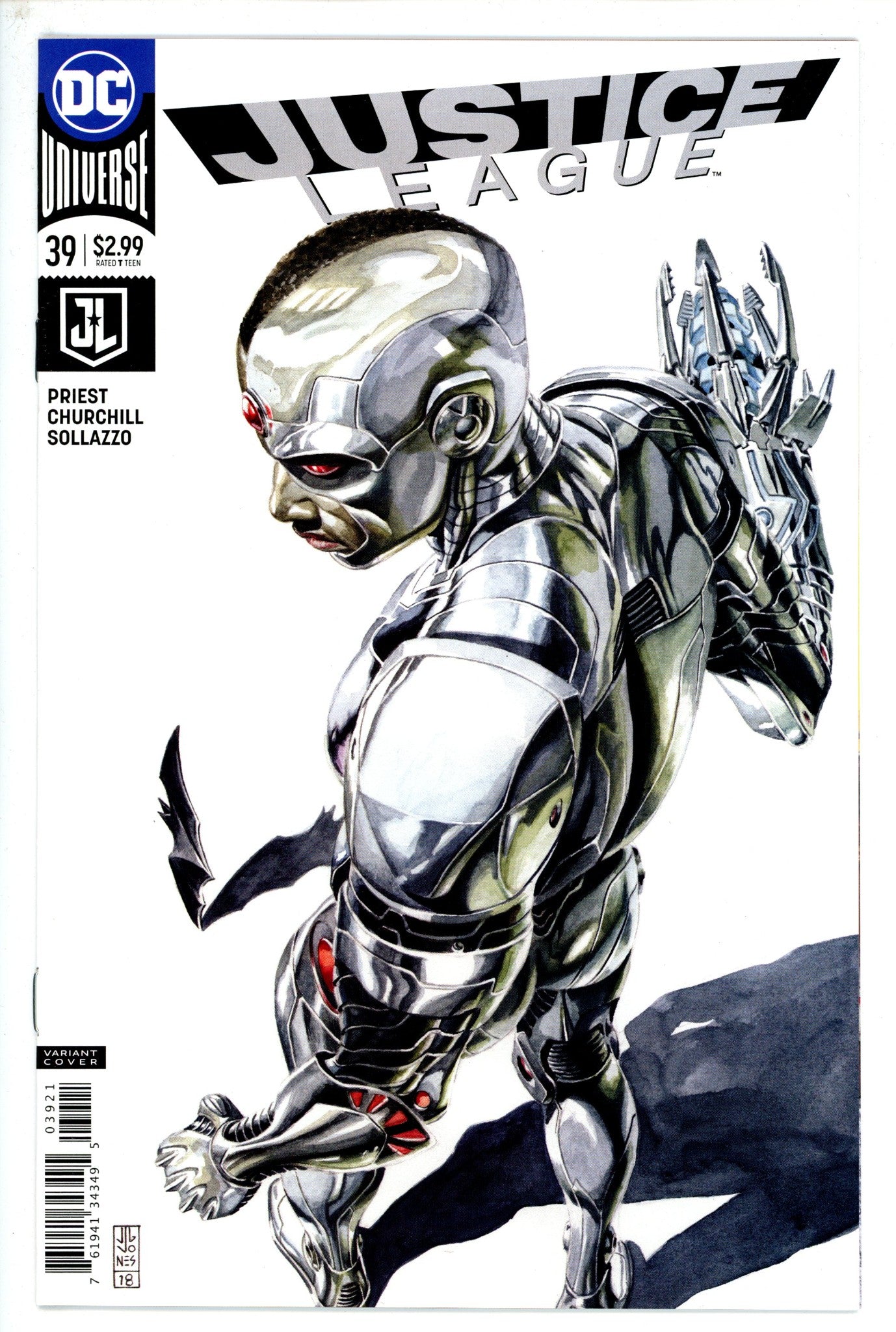 Justice League Vol 2 39 Jones Variant-DC-CaptCan Comics Inc