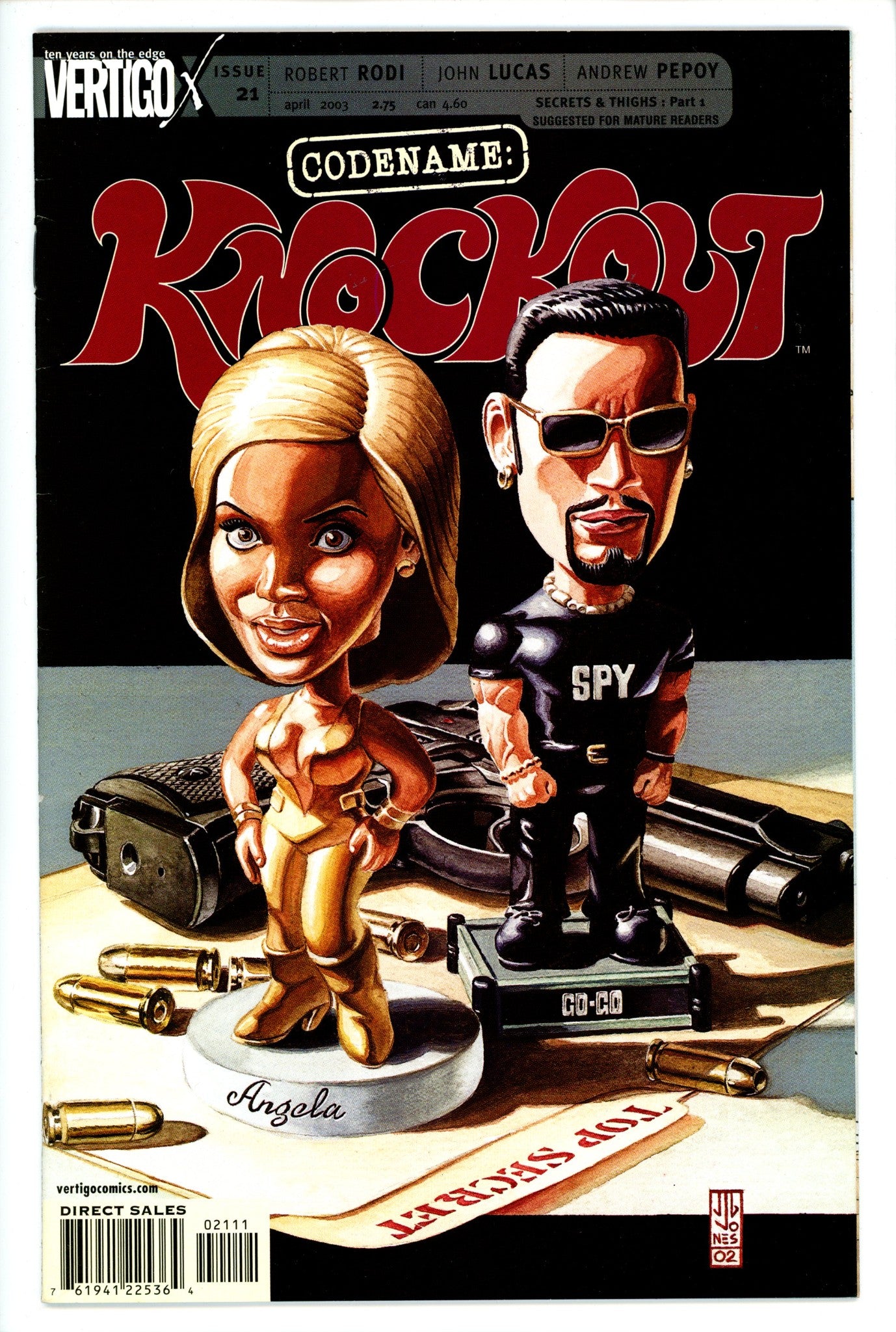 Codename: Knockout 21-DC-CaptCan Comics Inc