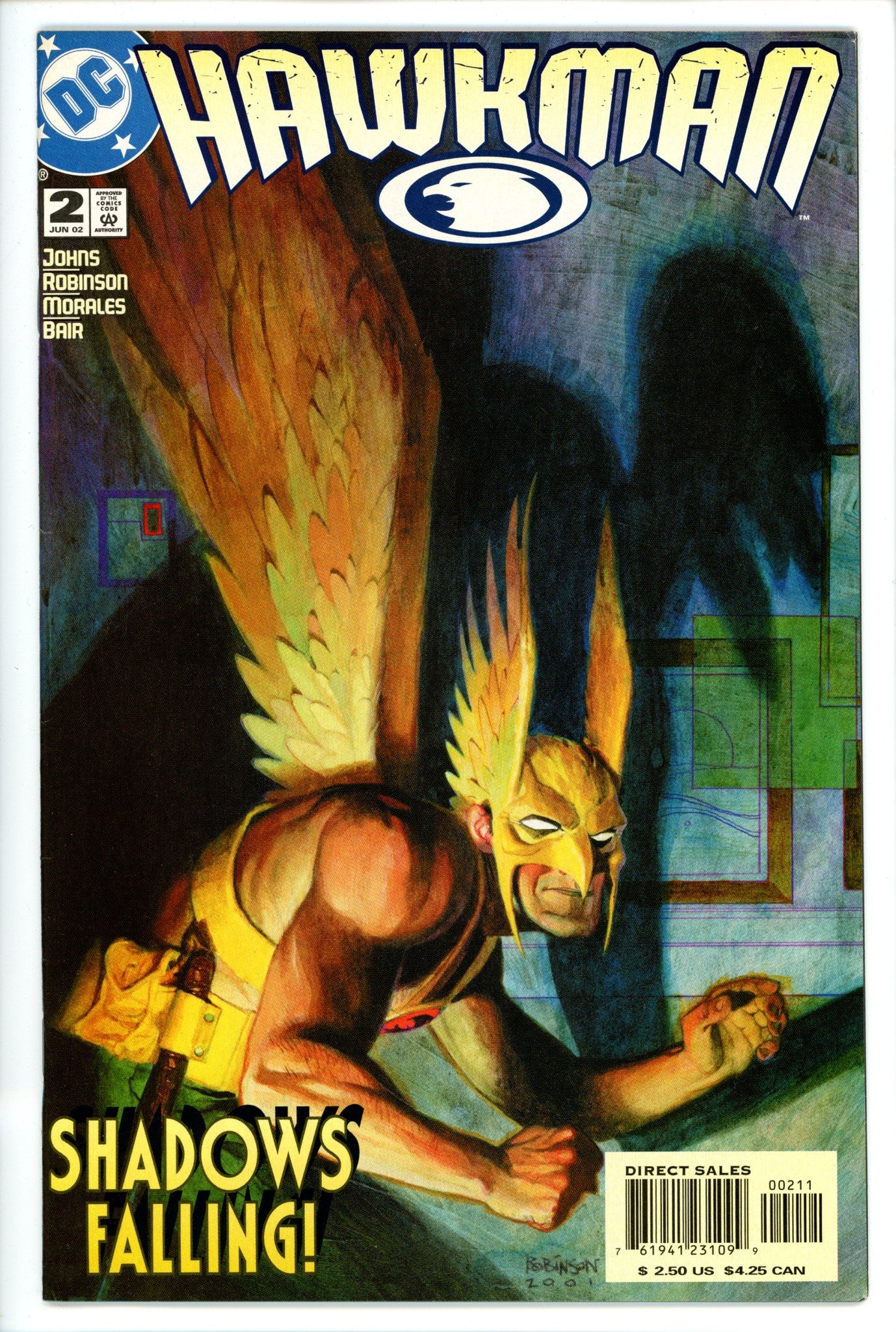 Hawkman Vol 4 2-DC-CaptCan Comics Inc