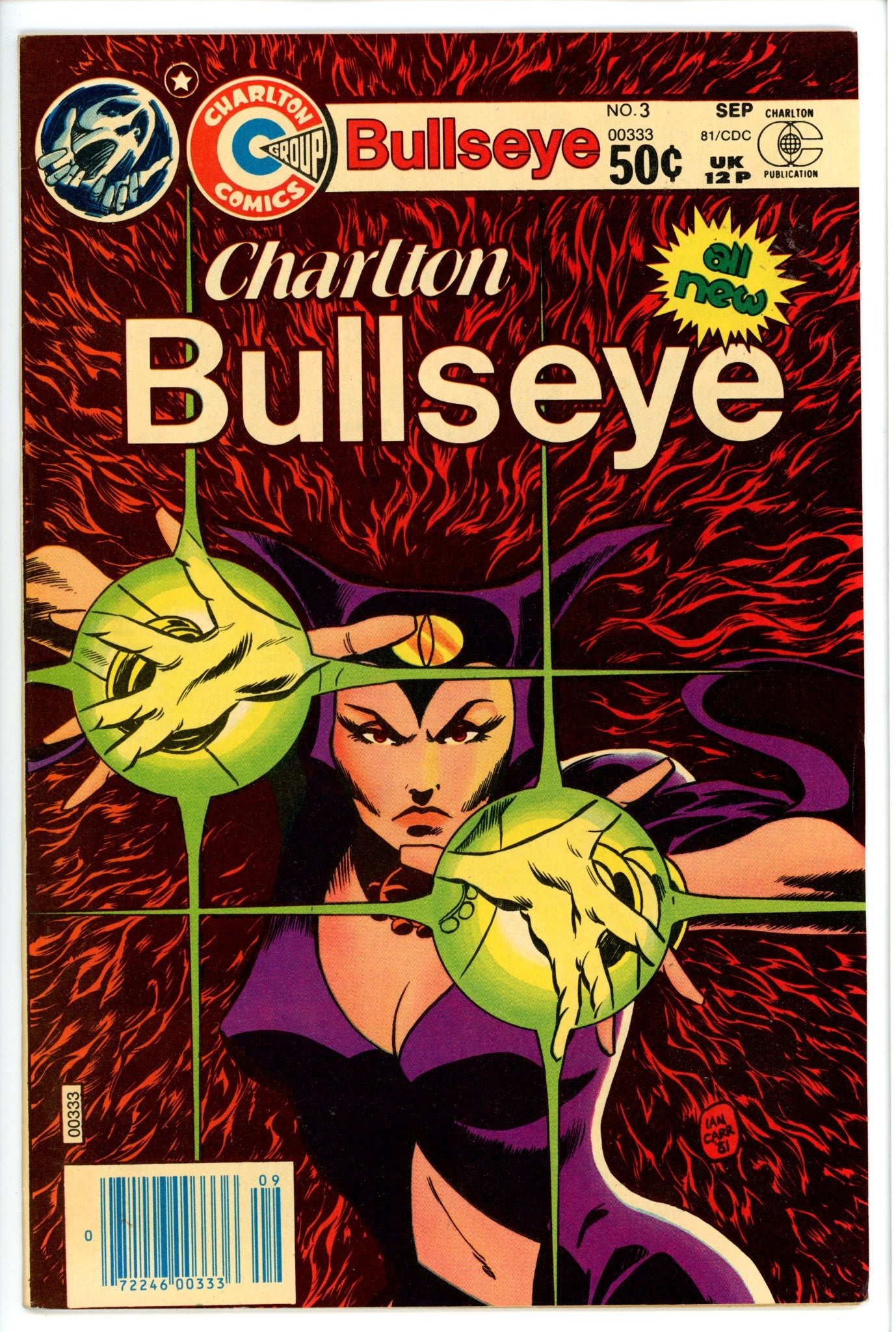 Charlton Bullseye Vol 2 3-Charlton-CaptCan Comics Inc