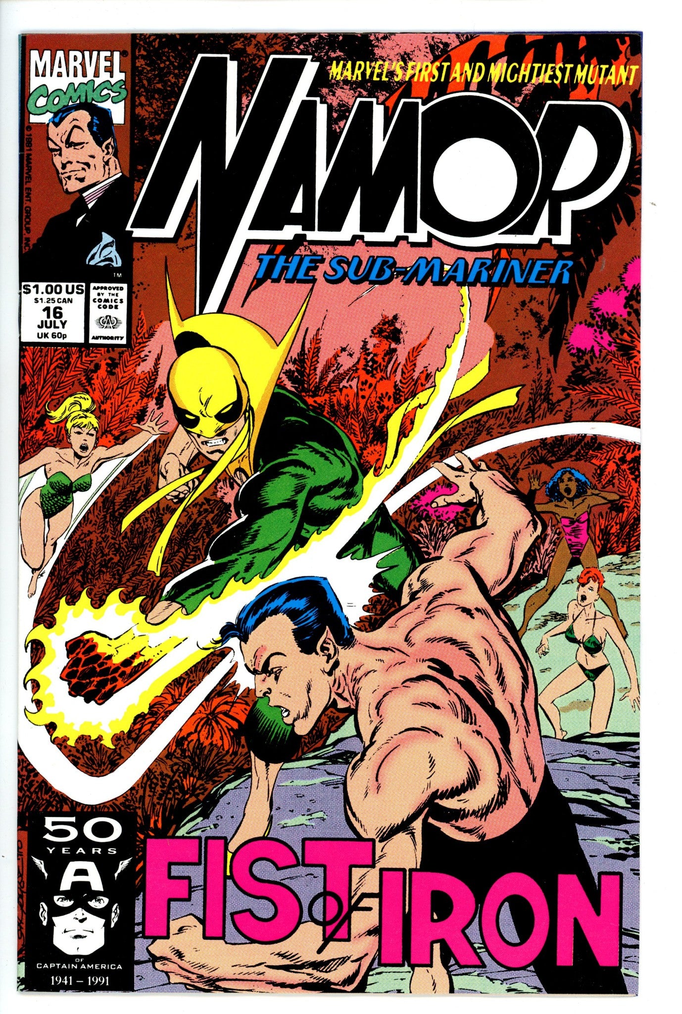 Namor the Sub-Mariner 16-Marvel-CaptCan Comics Inc