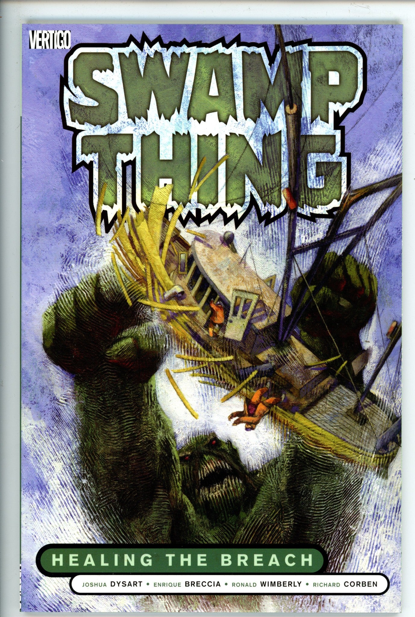 Swamp Thing Vol 3 Healing the Breach TPB