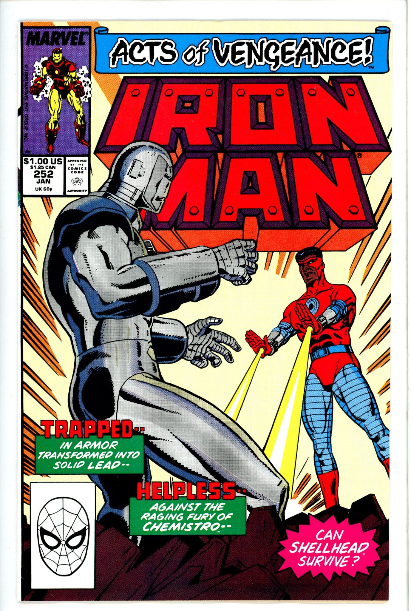 Iron Man Vol 1 252-Marvel-CaptCan Comics Inc
