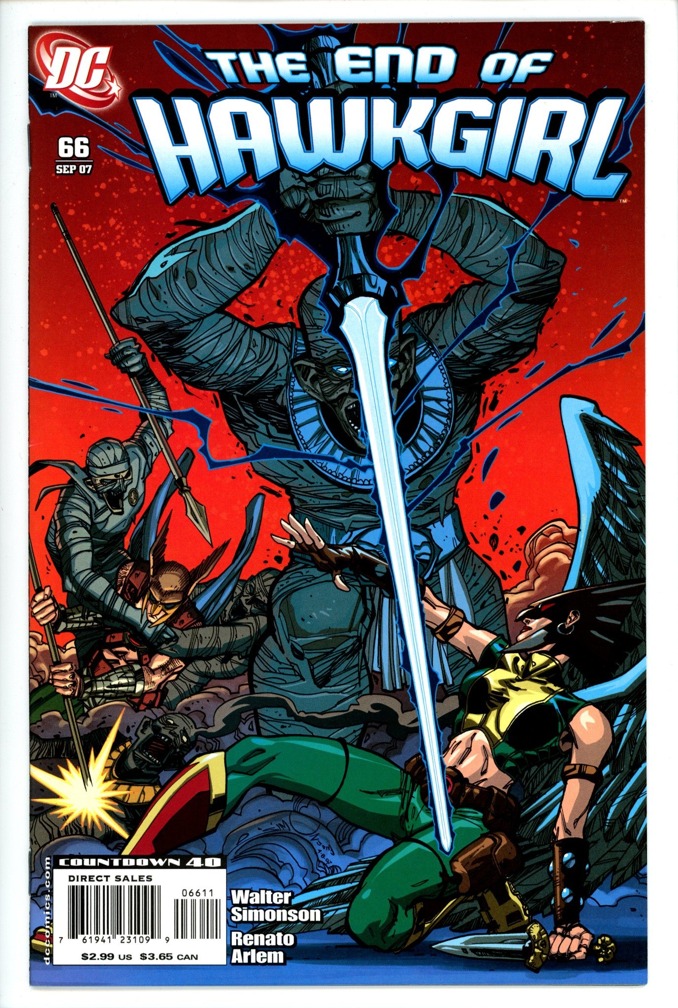 Hawkgirl 66-DC-CaptCan Comics Inc