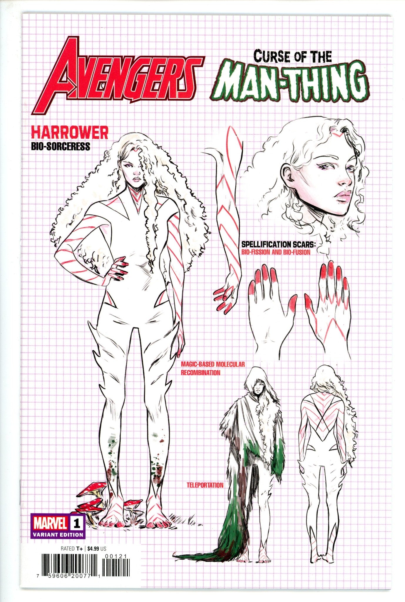 Avengers Curse of the Man-Thing  1 Carnero Variant