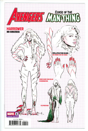 Avengers Curse of the Man-Thing  1 Carnero Variant