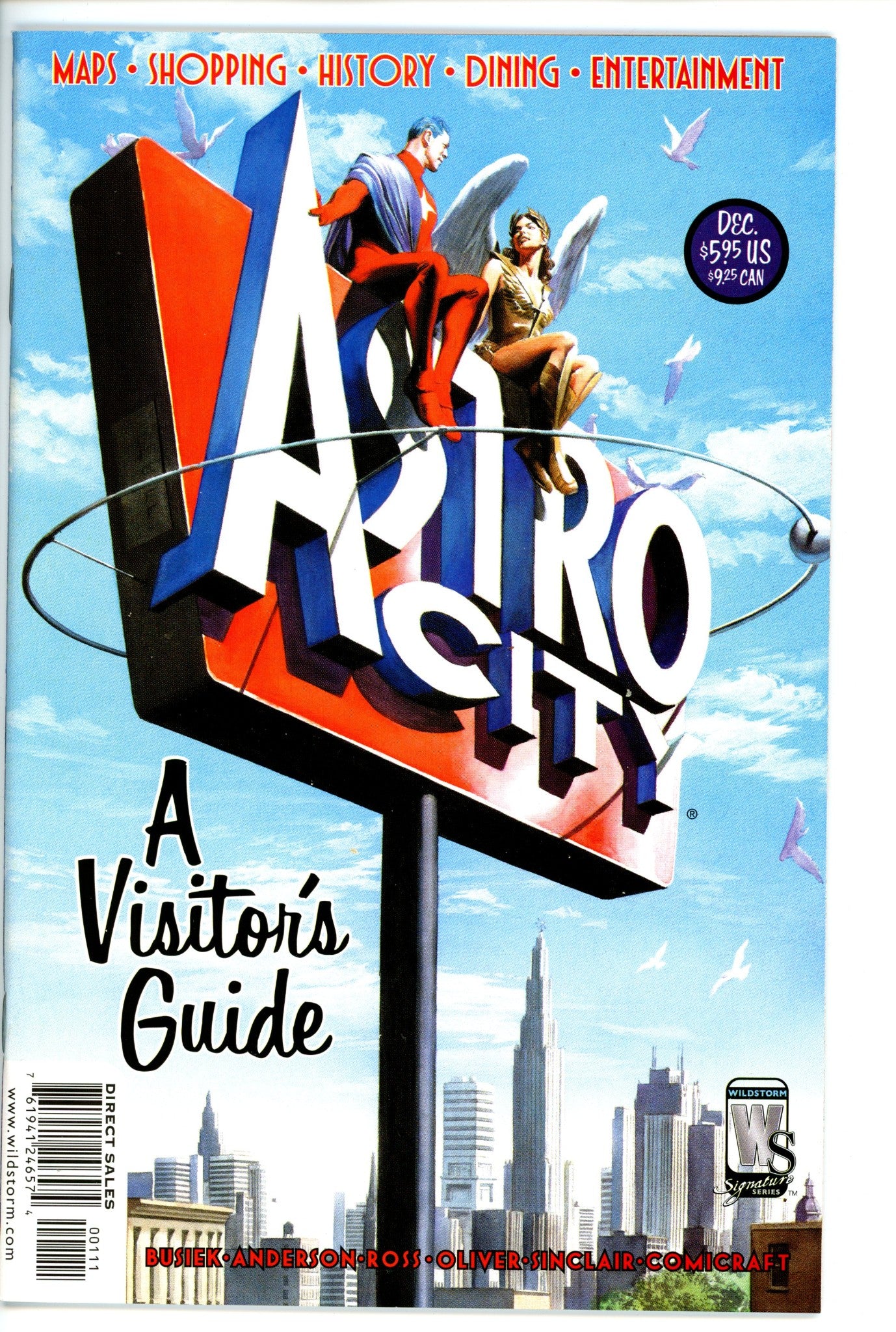 Astro City Visitors Guide 1-Wildstorm-CaptCan Comics Inc