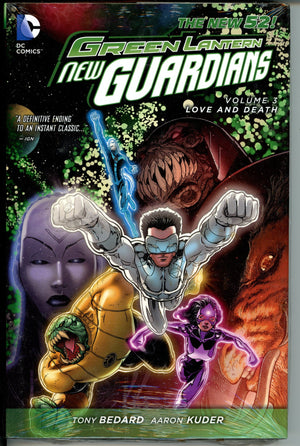 Green Lantern New Guardians Vol 3 Love and Death HC Sealed