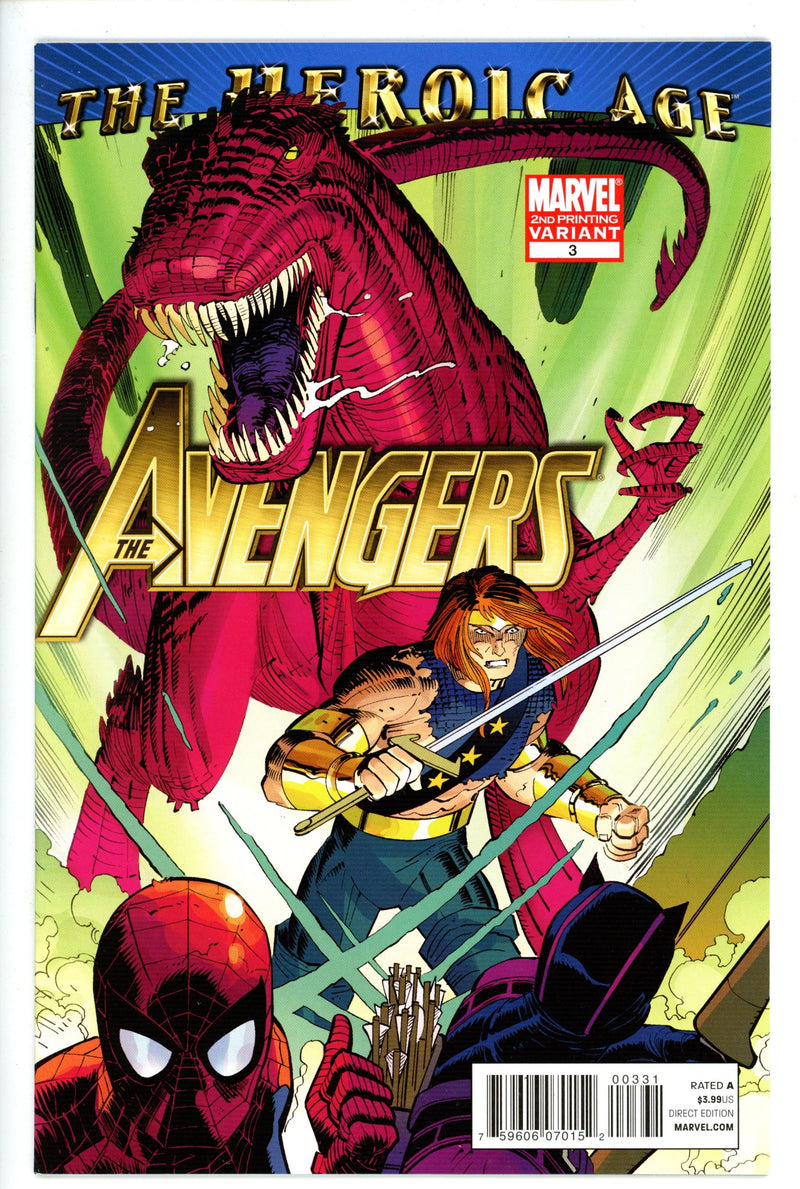 Avengers Vol 3 3 2nd Print